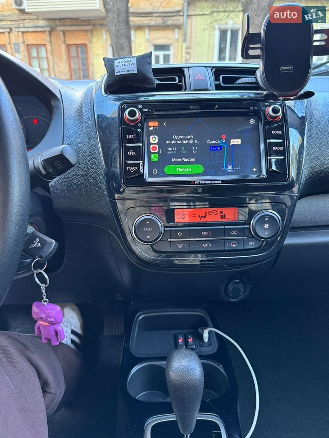 Mitsubishi Mirage 2019 VIN ML32F4FJ6LHF01419 фото оголошення 14 з 23