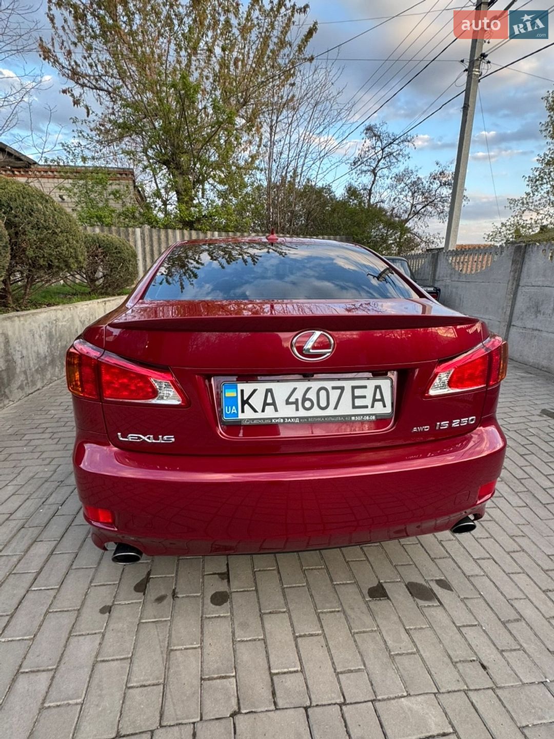 Lexus IS 2010 VIN JTHCF5C26A2032610 фото оголошення 7 з 33