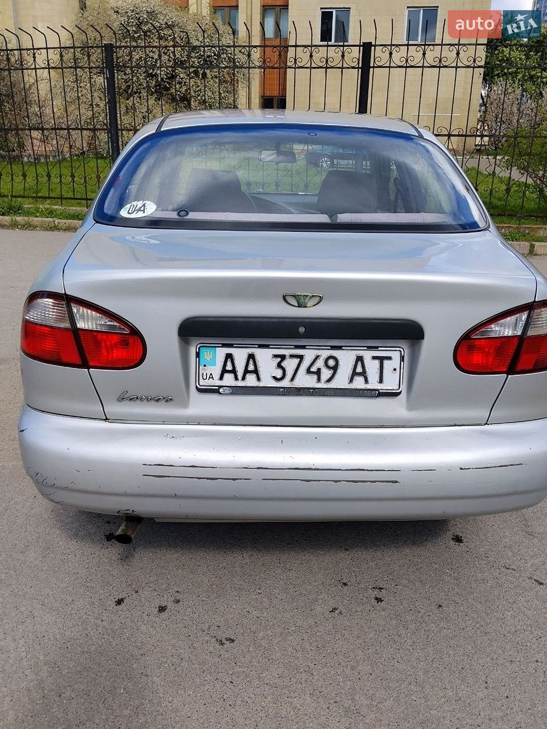 Daewoo Lanos 2005 VIN SUPTF69YD5W246015 фото оголошення 6 з 6