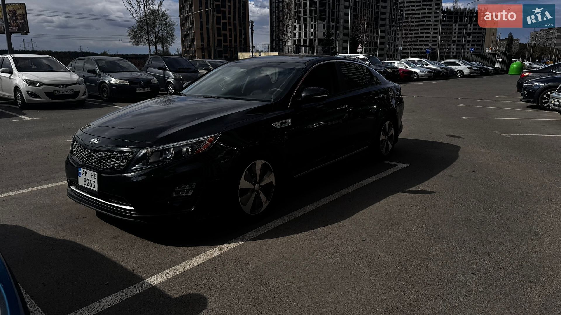 Kia Optima 2014 VIN KNAGN4AD0E5072350 фото оголошення 2 з 8