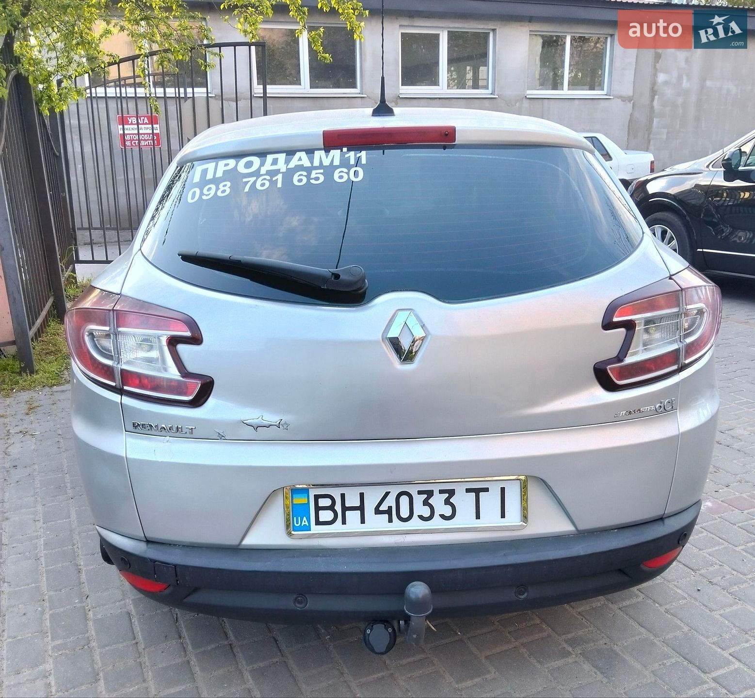 Renault Megane 2011 VIN VF1KZ1A0545195965 фото оголошення 3 з 14