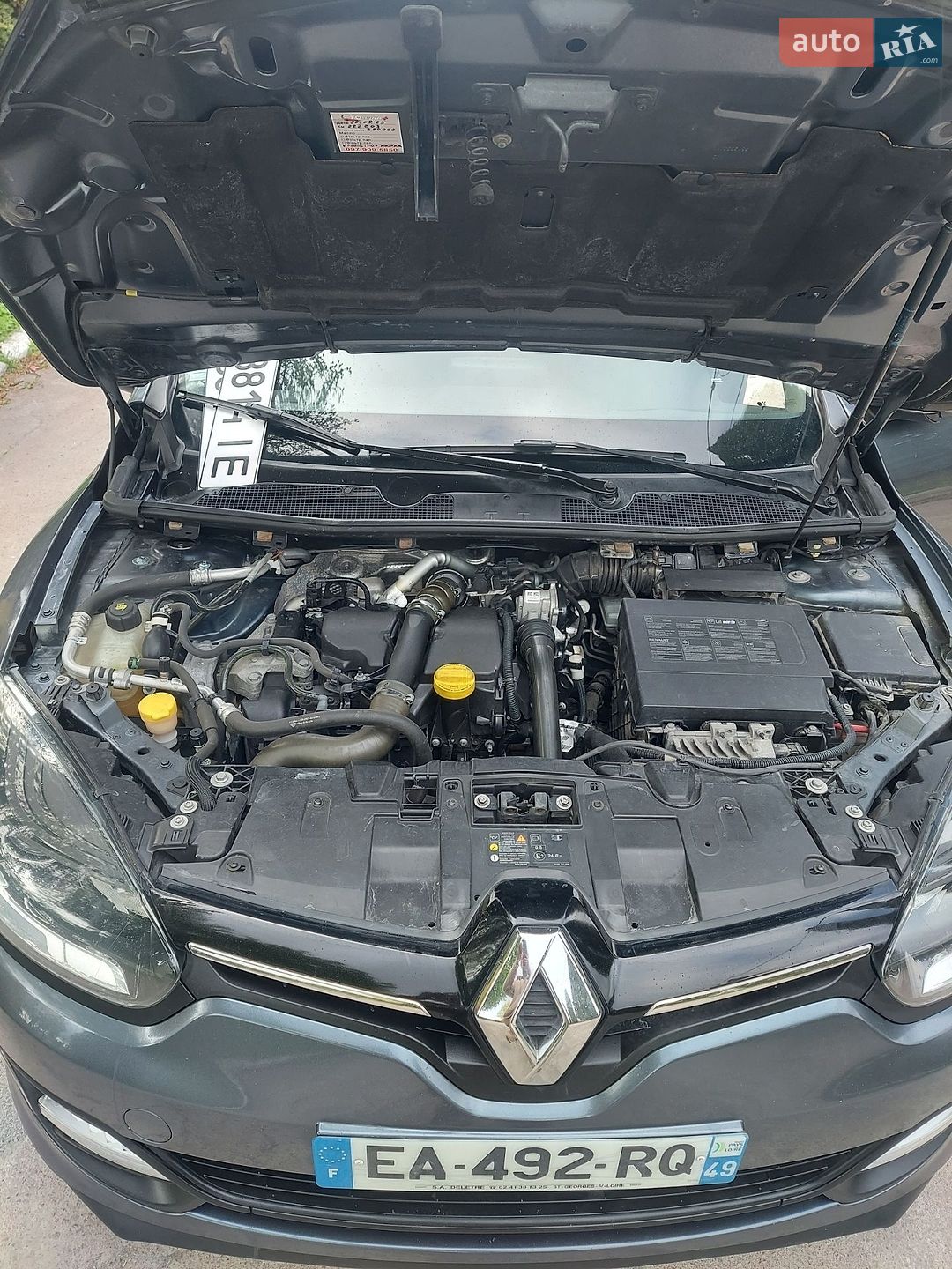 Renault Megane 2015 VIN VF1KZ140653335068 фото оголошення 34 з 49