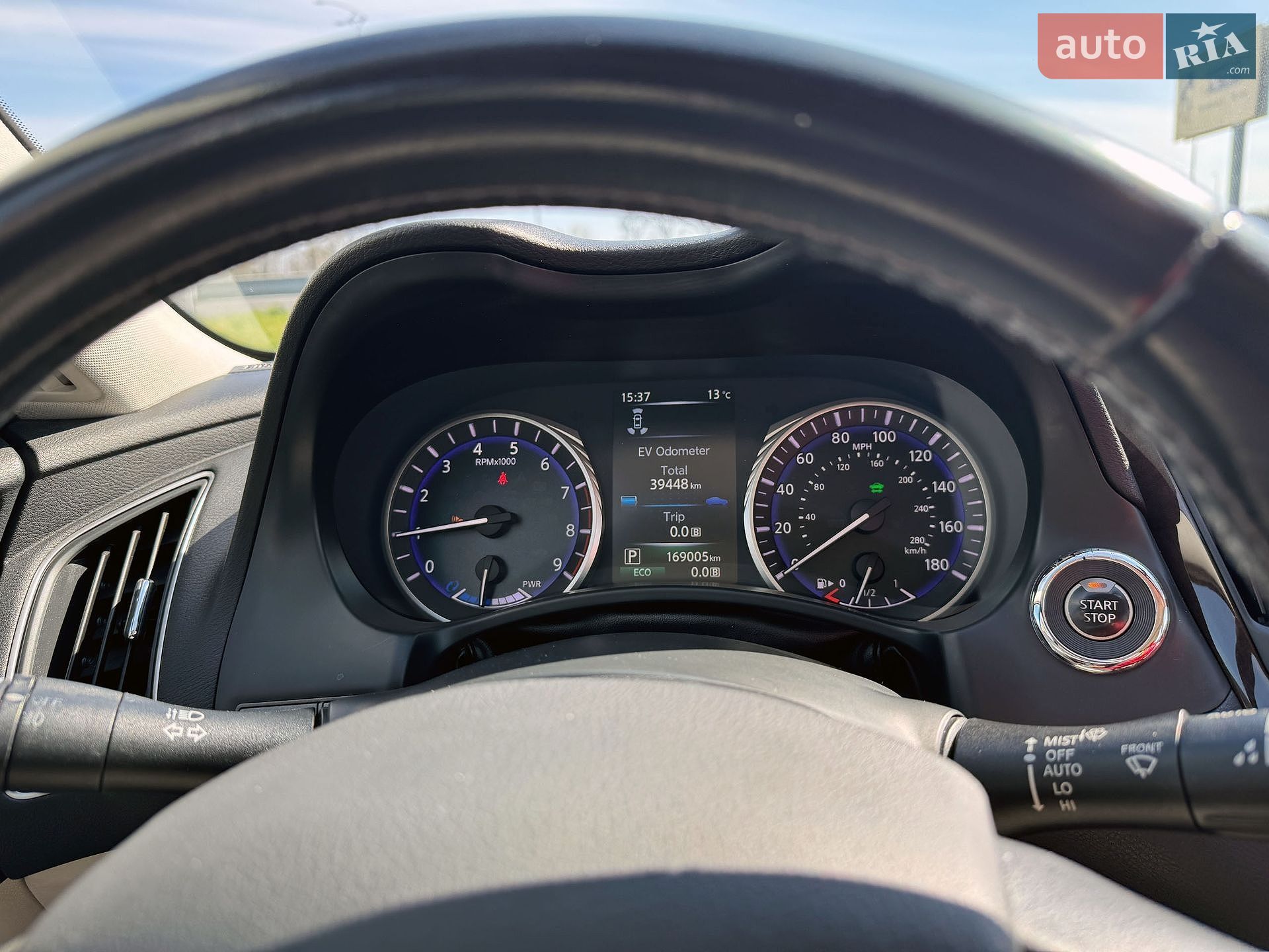 Infiniti Q50 2013 VIN JN1AV7AP3EM691523 фото оголошення 9 з 27