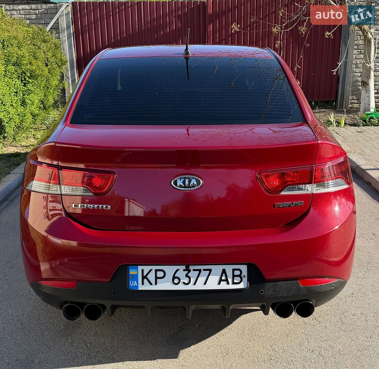 Kia Cerato 2011 VIN KNAFW612BC5527147 фото оголошення 4 з 15