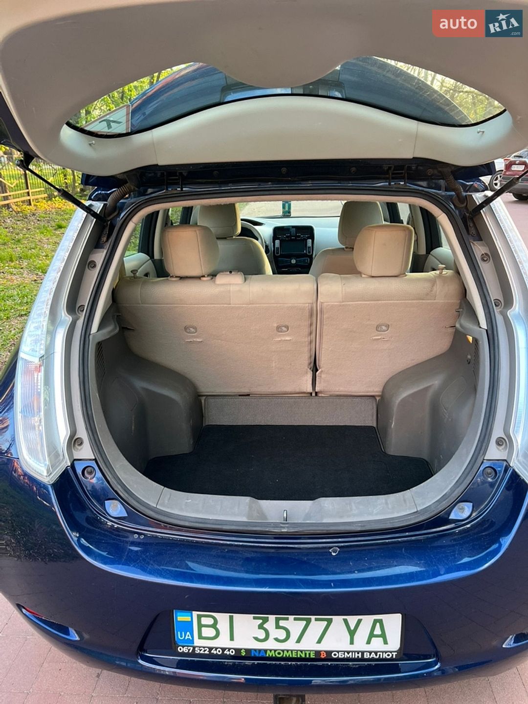 Nissan Leaf 2016 VIN 1N4BZ0CP9HC302717 фото оголошення 9 з 19