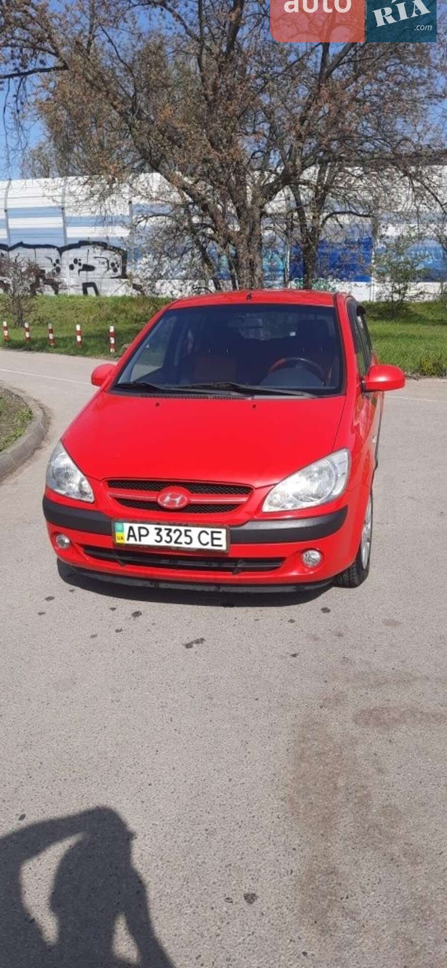 Hyundai Getz 2007 VIN KMHBT51DP7U648482 фото оголошення 4 з 8