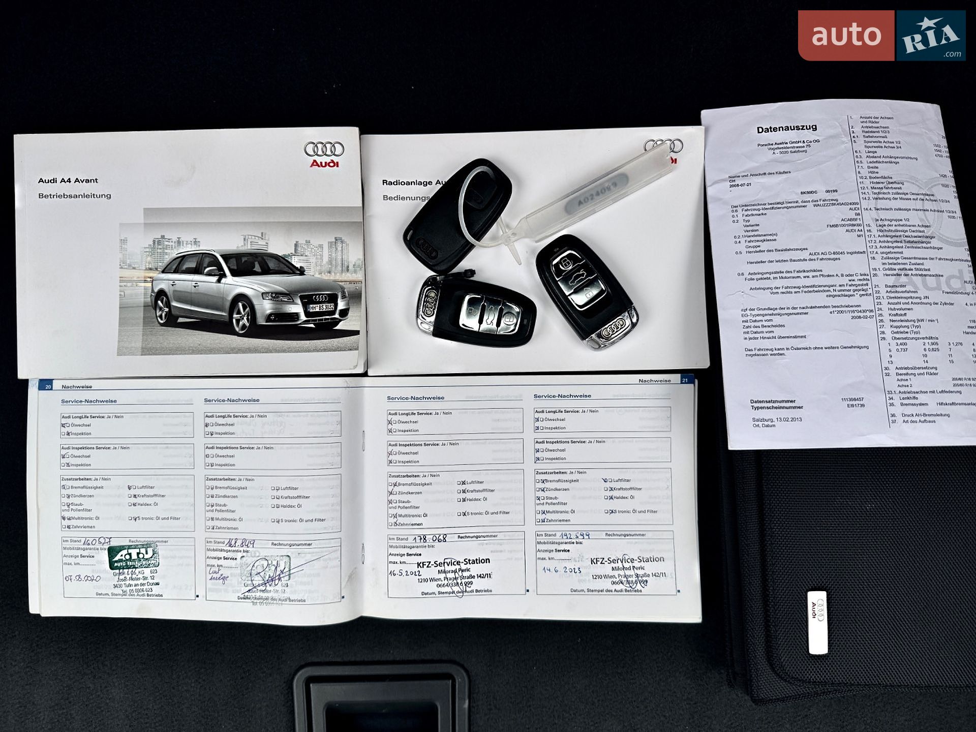 Audi A4 2008 VIN WAUZZZ8K49A024099 фото оголошення 62 з 65