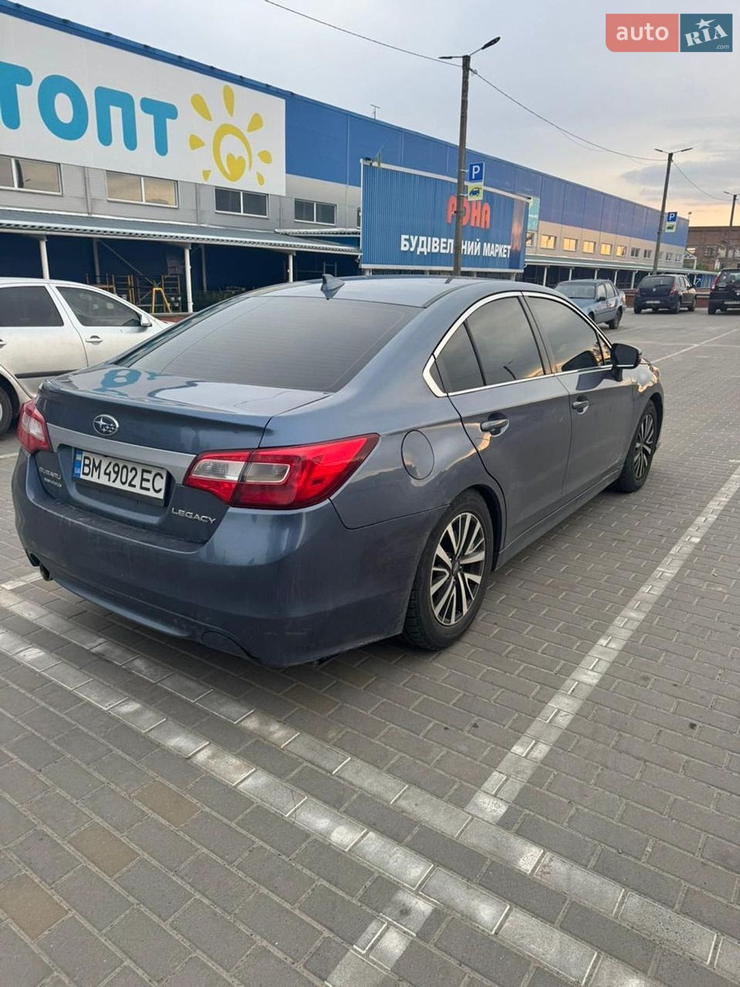 Subaru Legacy 2018 VIN 4S3BNAF62J3035652 фото оголошення 8 з 9
