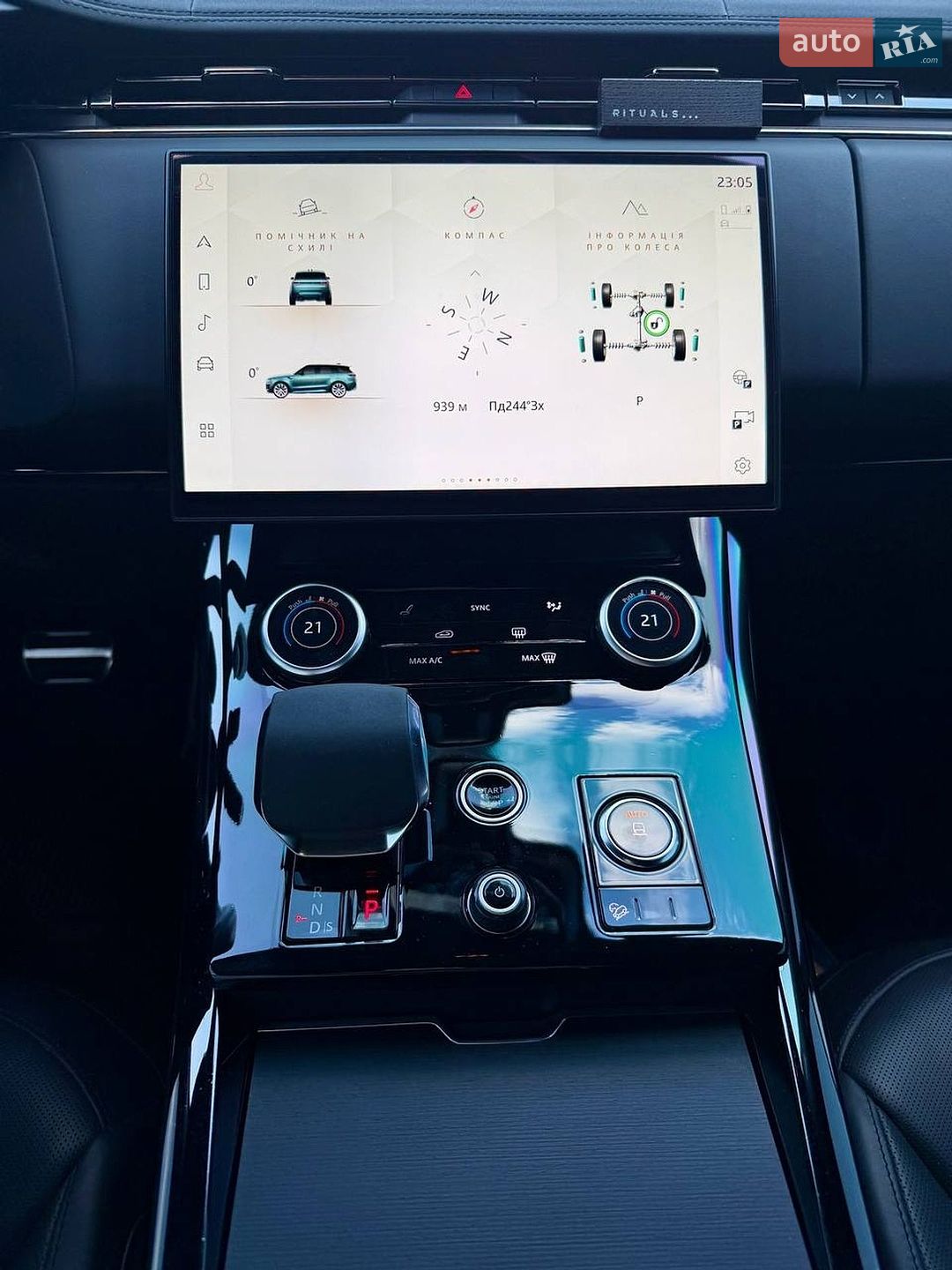 Land Rover Range Rover Sport 2022 VIN SAL1L9FU4PA101288 фото оголошення 32 з 39