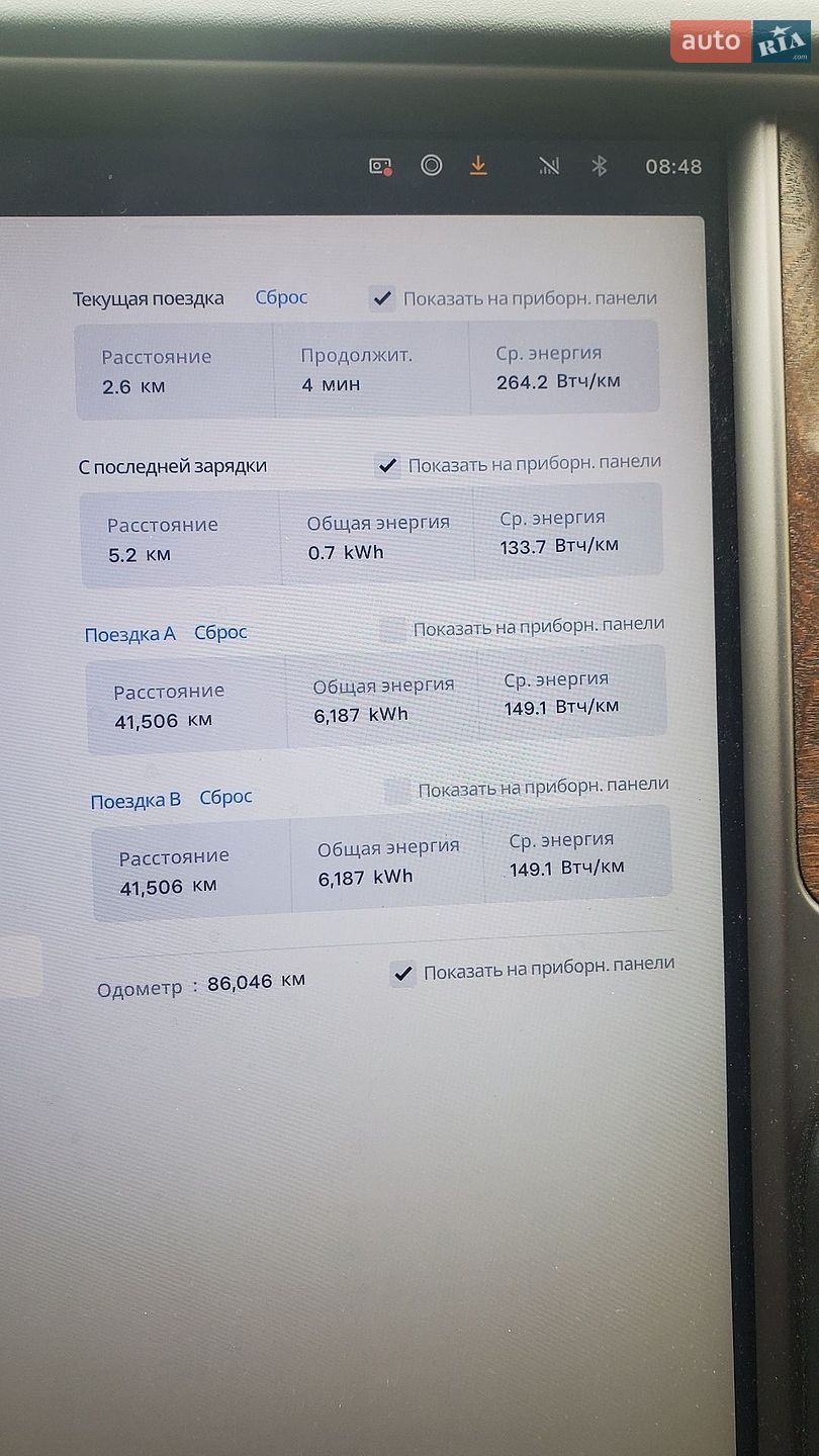 Tesla Model S 2019 VIN 5YJSA1E2XKF348317 фото оголошення 8 з 14