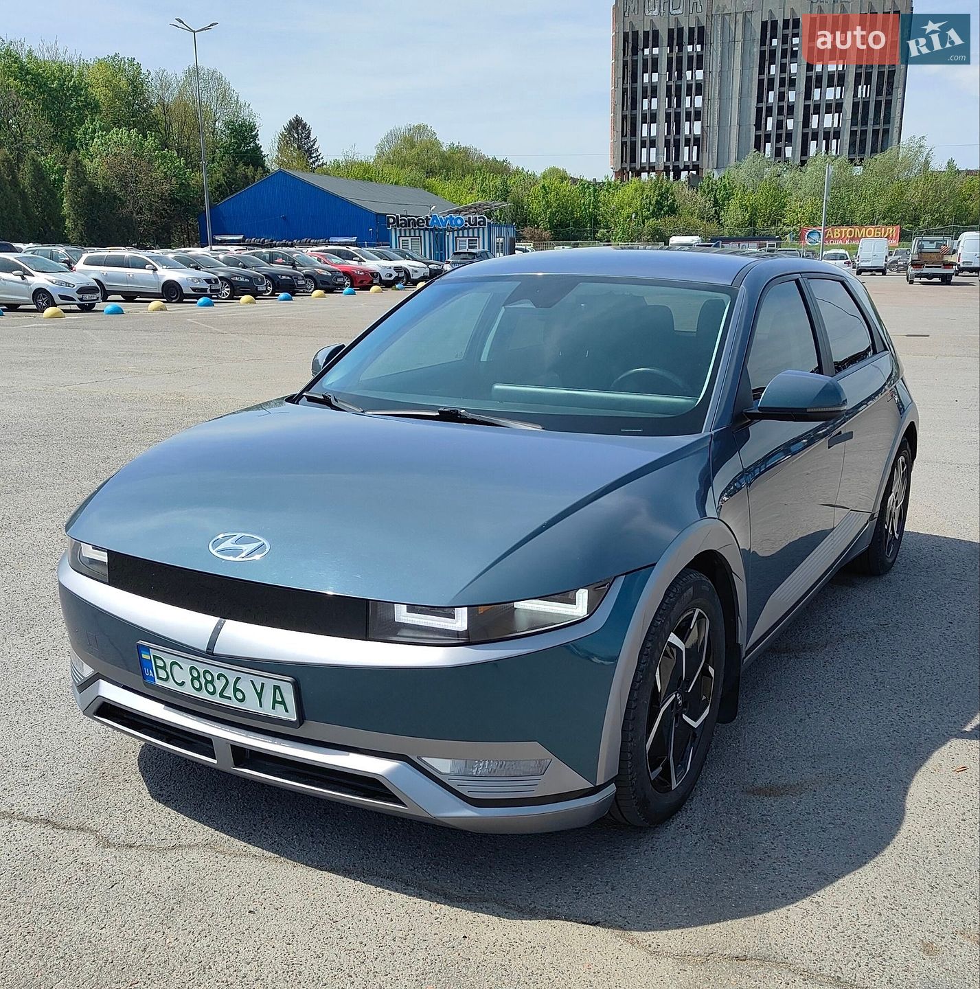 Hyundai Ioniq 5 2021 VIN KM8KM4AE6NU054669 фото оголошення 2 з 15