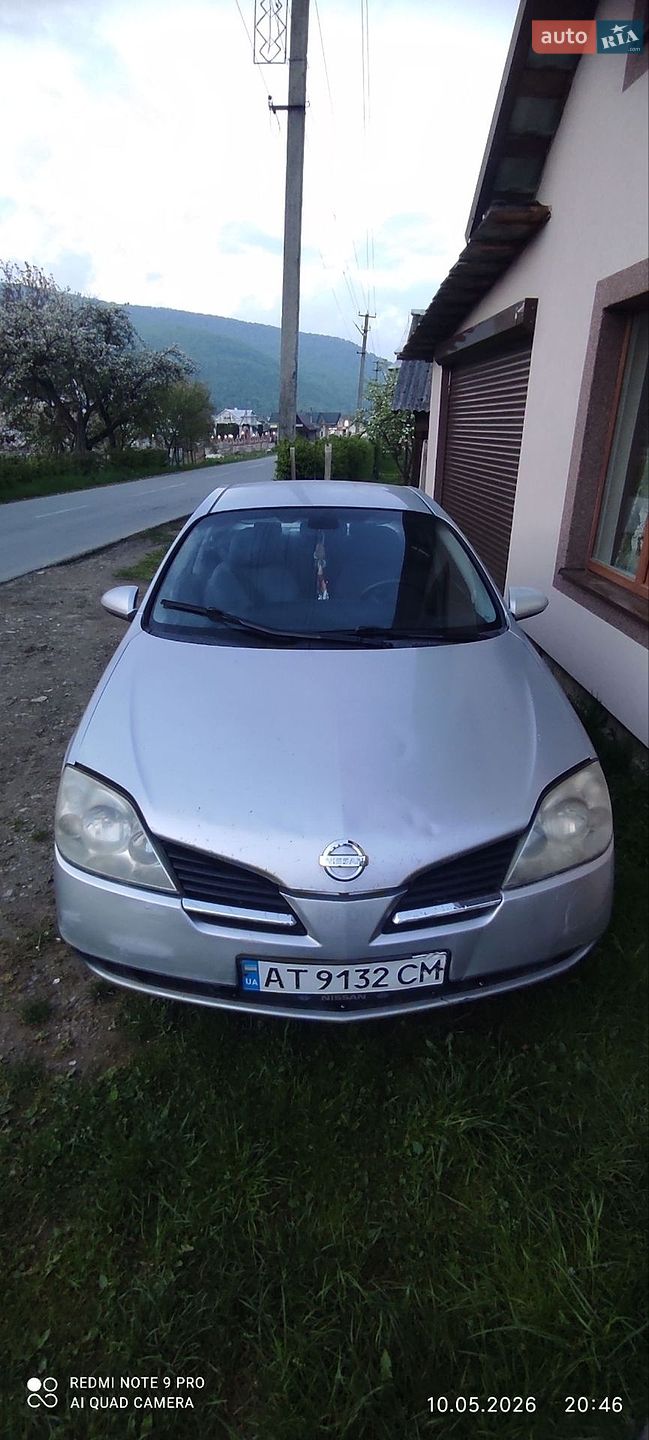 Nissan Primera 2003 VIN SJNBBAP12U0099464 фото оголошення 2 з 3