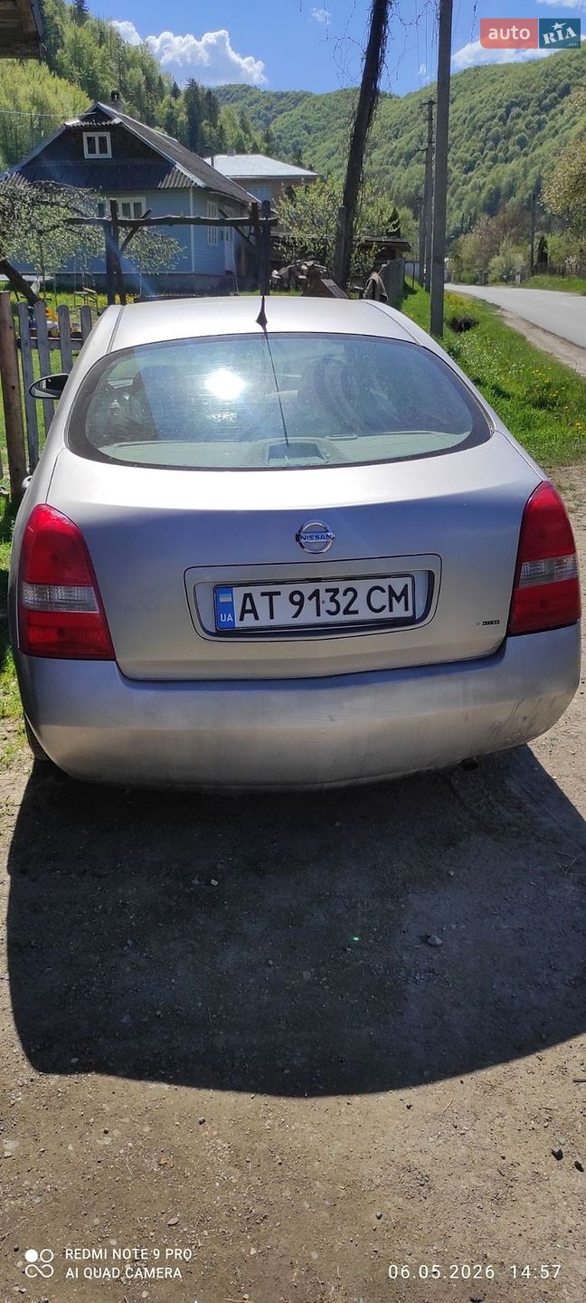 Nissan Primera 2003 VIN SJNBBAP12U0099464 фото оголошення 3 з 3