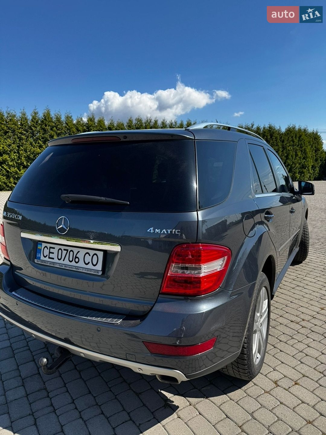 Mercedes-Benz M-Class 2011 VIN WDC1641251A716412 фото оголошення 6 з 29