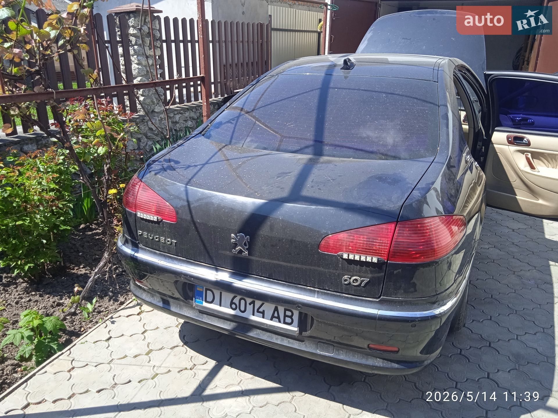 Peugeot 607 2005 VIN VF39UUHZJ92214780 фото оголошення 8 з 25