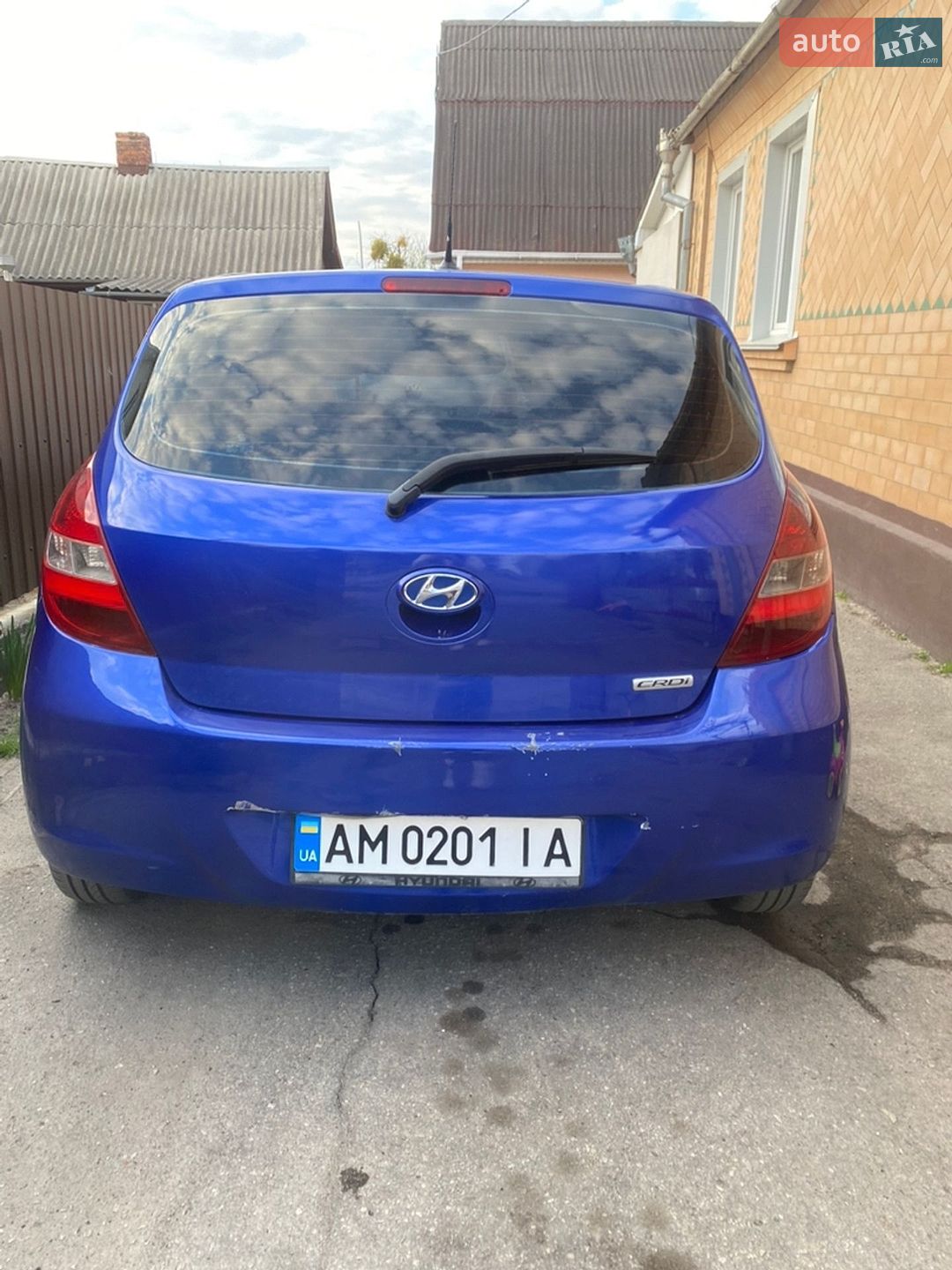 Hyundai i20 2009 VIN MALBB51SP9M043506 фото оголошення 2 з 3
