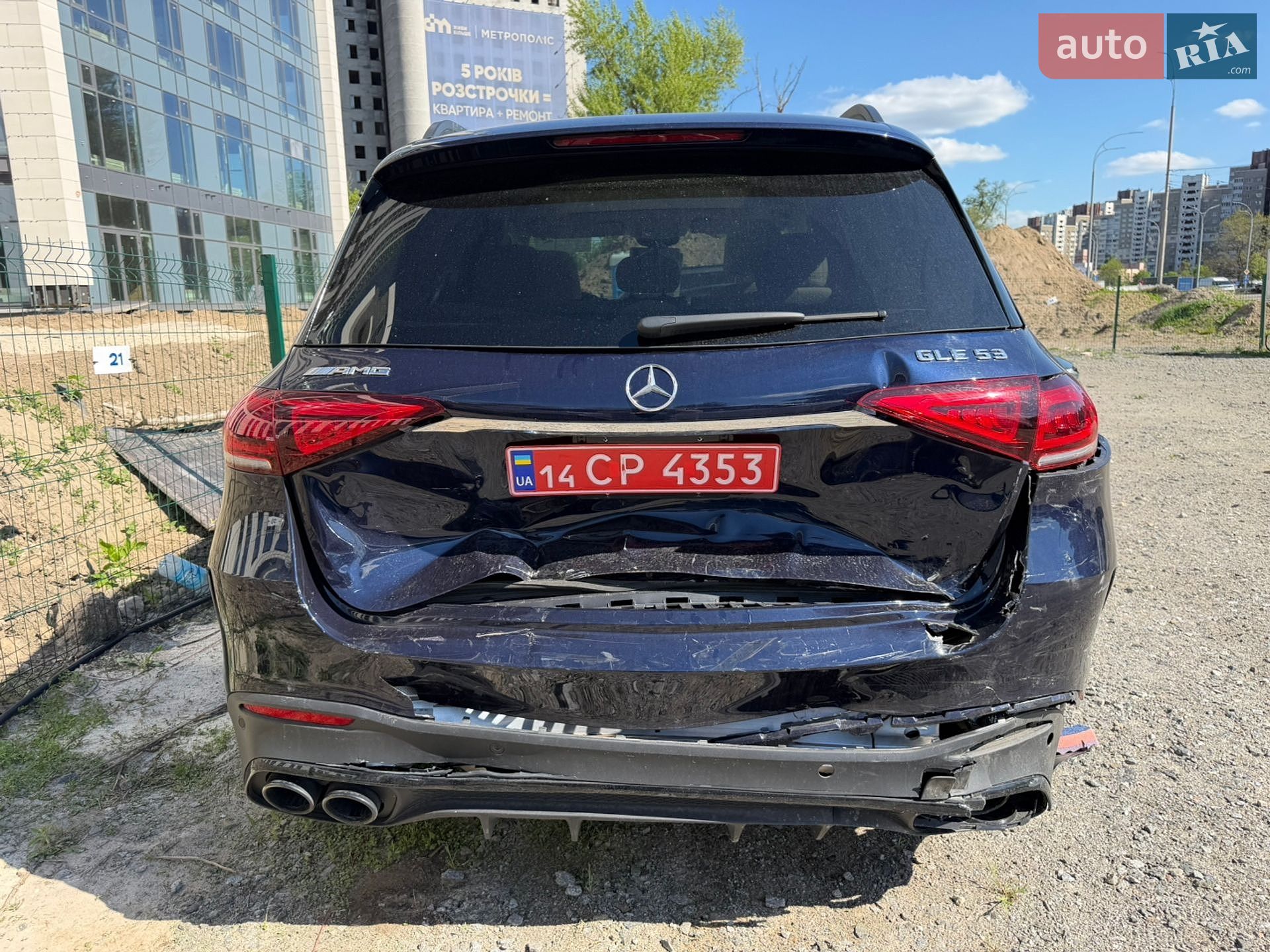Mercedes-Benz GLE-Class 2021 VIN 4JGFB6BB9NA588130 фото оголошення 4 з 10