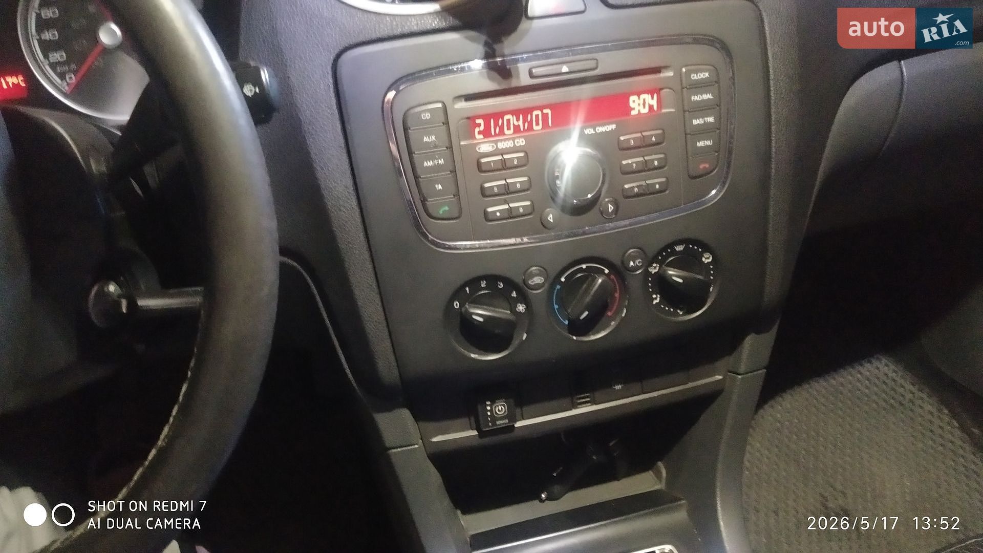 Ford Focus 2007 VIN WF04XXWPD47E15977 фото оголошення 7 з 9