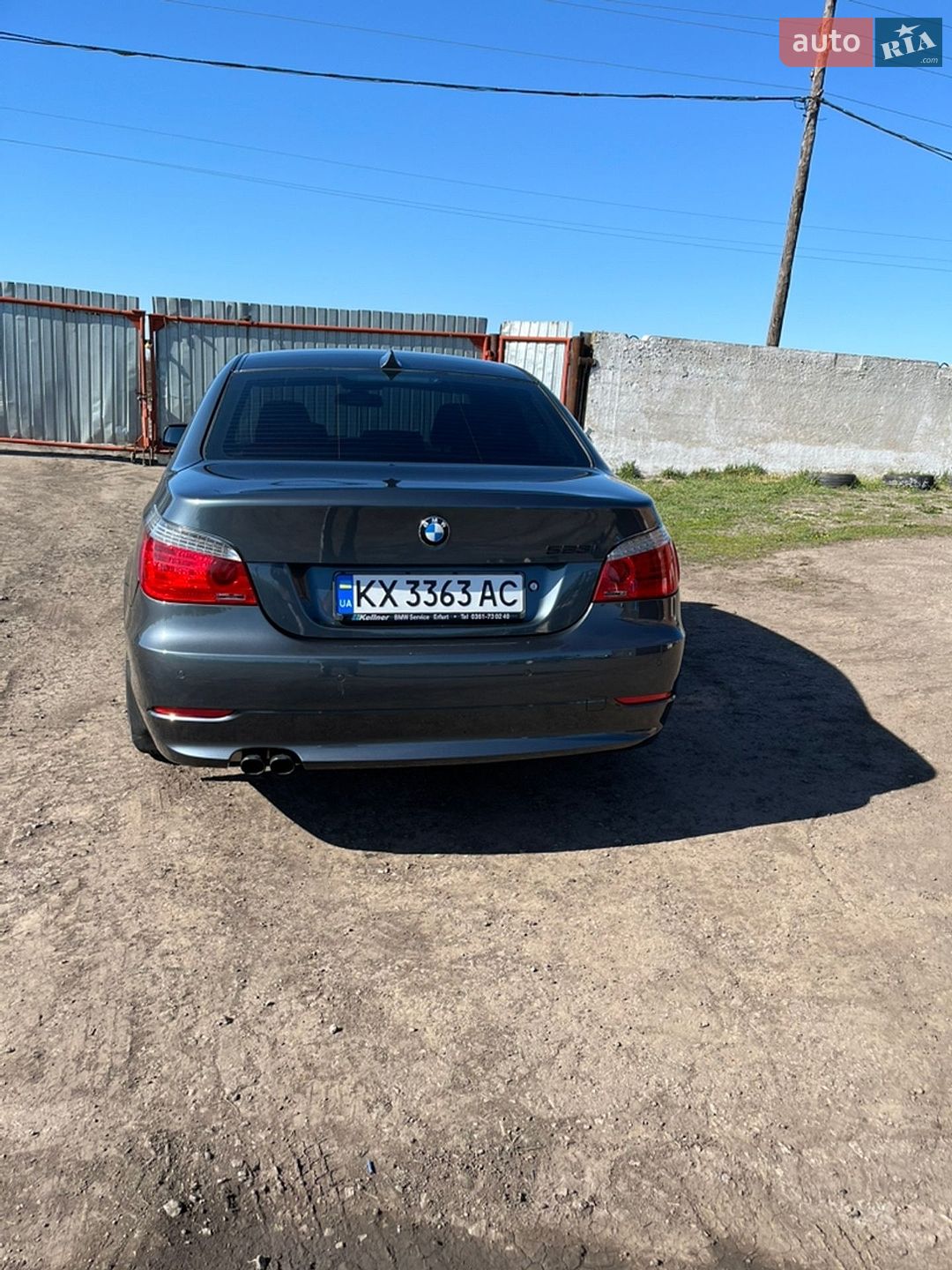 BMW 5 Series 2007 VIN WBANU31070BX99125 фото оголошення 3 з 11