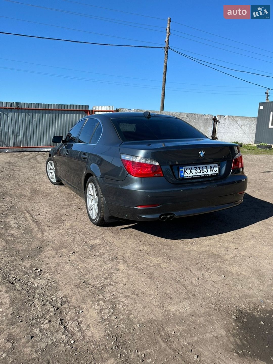 BMW 5 Series 2007 VIN WBANU31070BX99125 фото оголошення 2 з 11