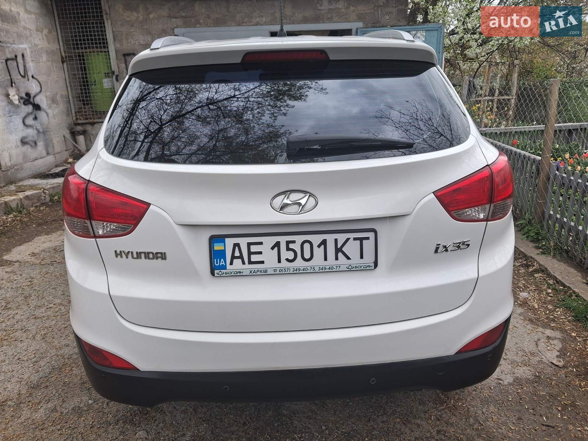 Hyundai ix35 2011 VIN TMAJT81BACJ246593 фото оголошення 2 з 12