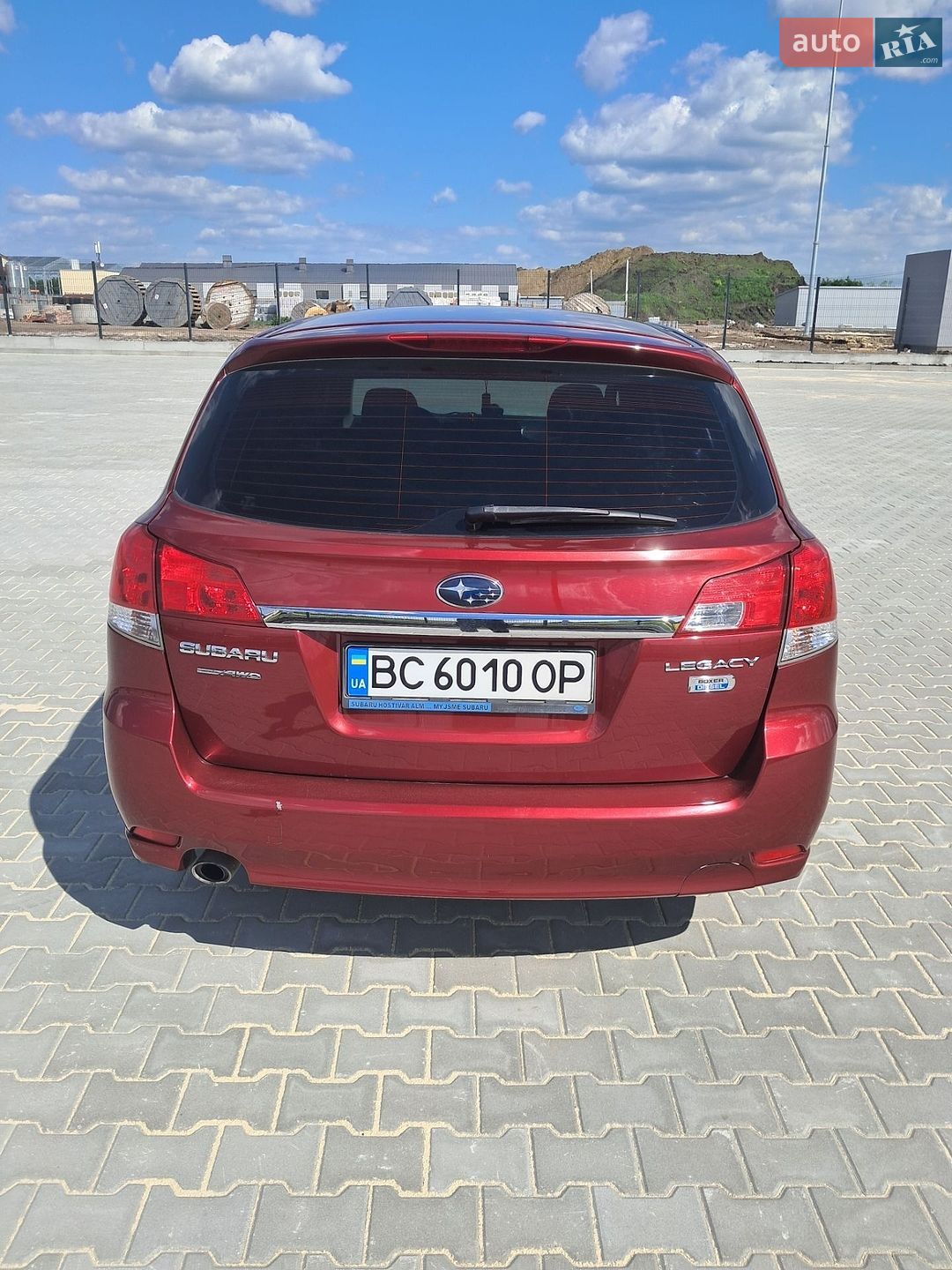 Subaru Legacy 2009 VIN JF1BRDLZ1AG005927 фото оголошення 15 з 26
