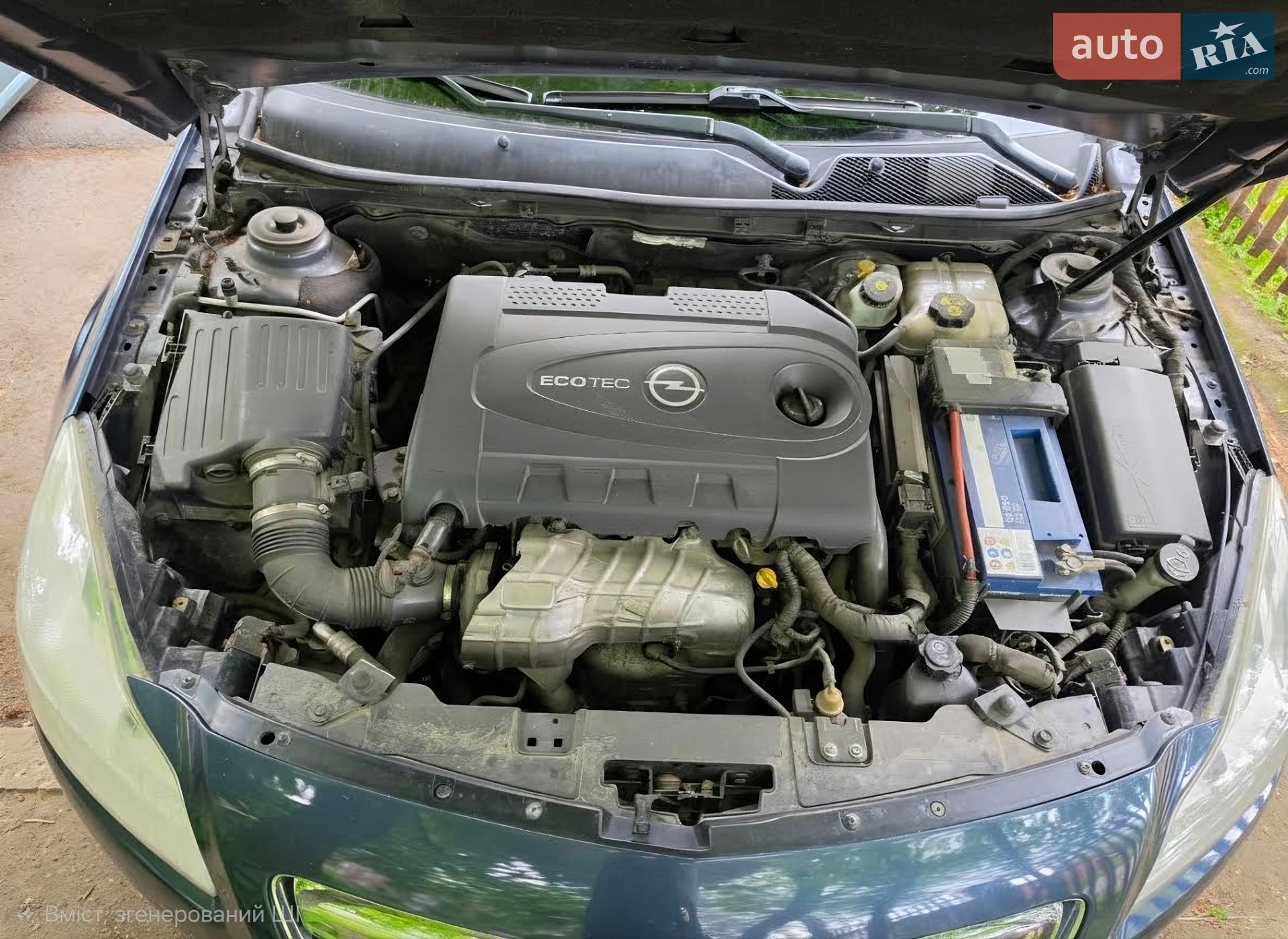 Opel Insignia 2011 VIN W0LGT8EL7B1125810 фото оголошення 12 з 20