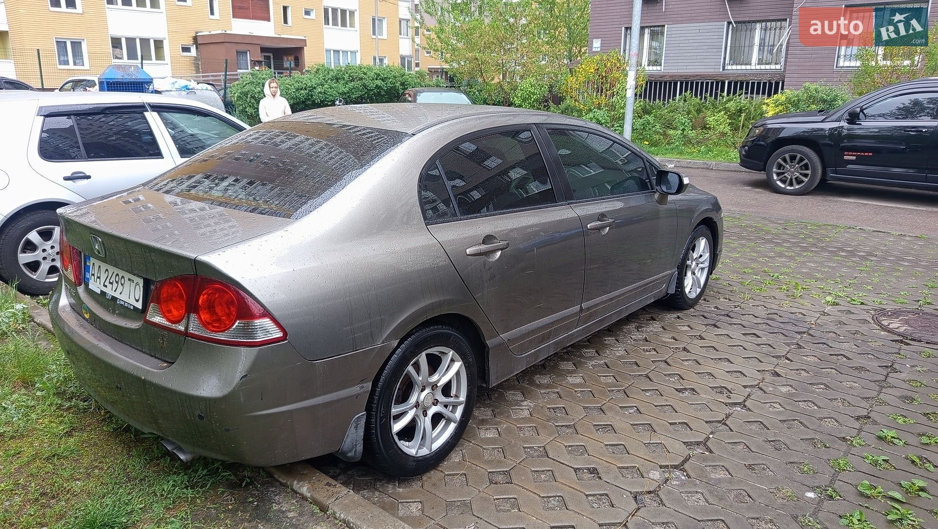 Honda Civic 2008 VIN NLAFD76408W023959 фото оголошення 9 з 10