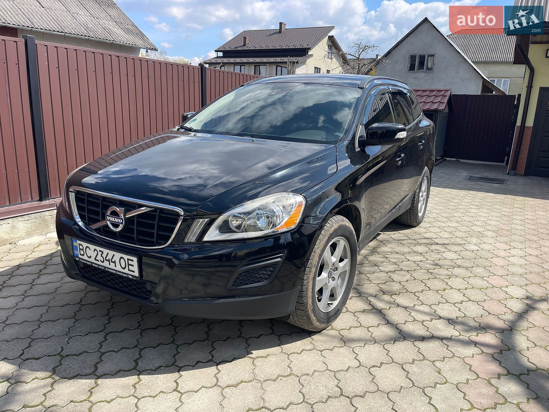 Volvo XC60 2013 VIN YV1DZ3150D2465495 фото оголошення 2 з 12