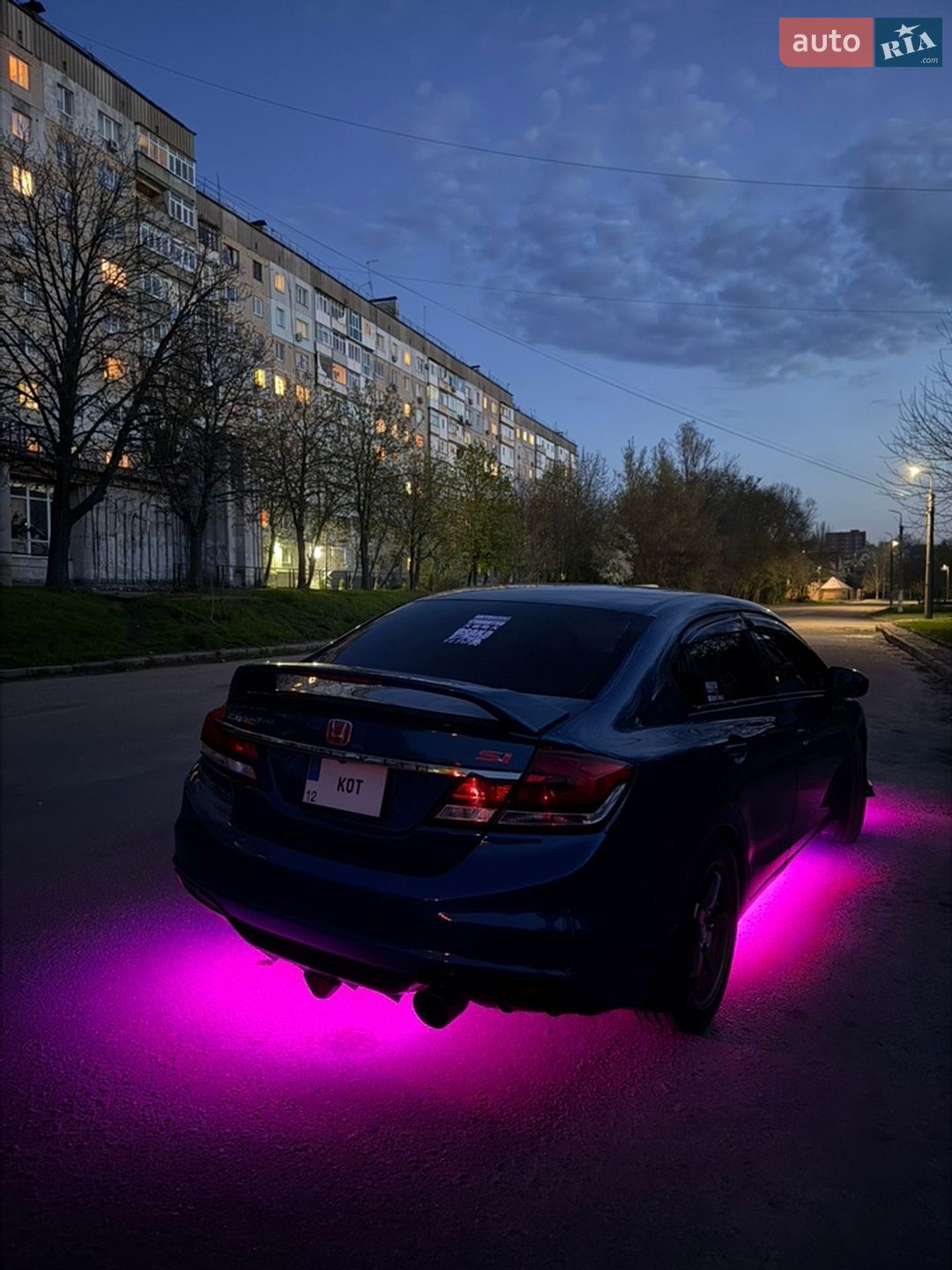 Honda Civic 2013 VIN 2HGFB6E52DH708815 фото оголошення 4 з 14