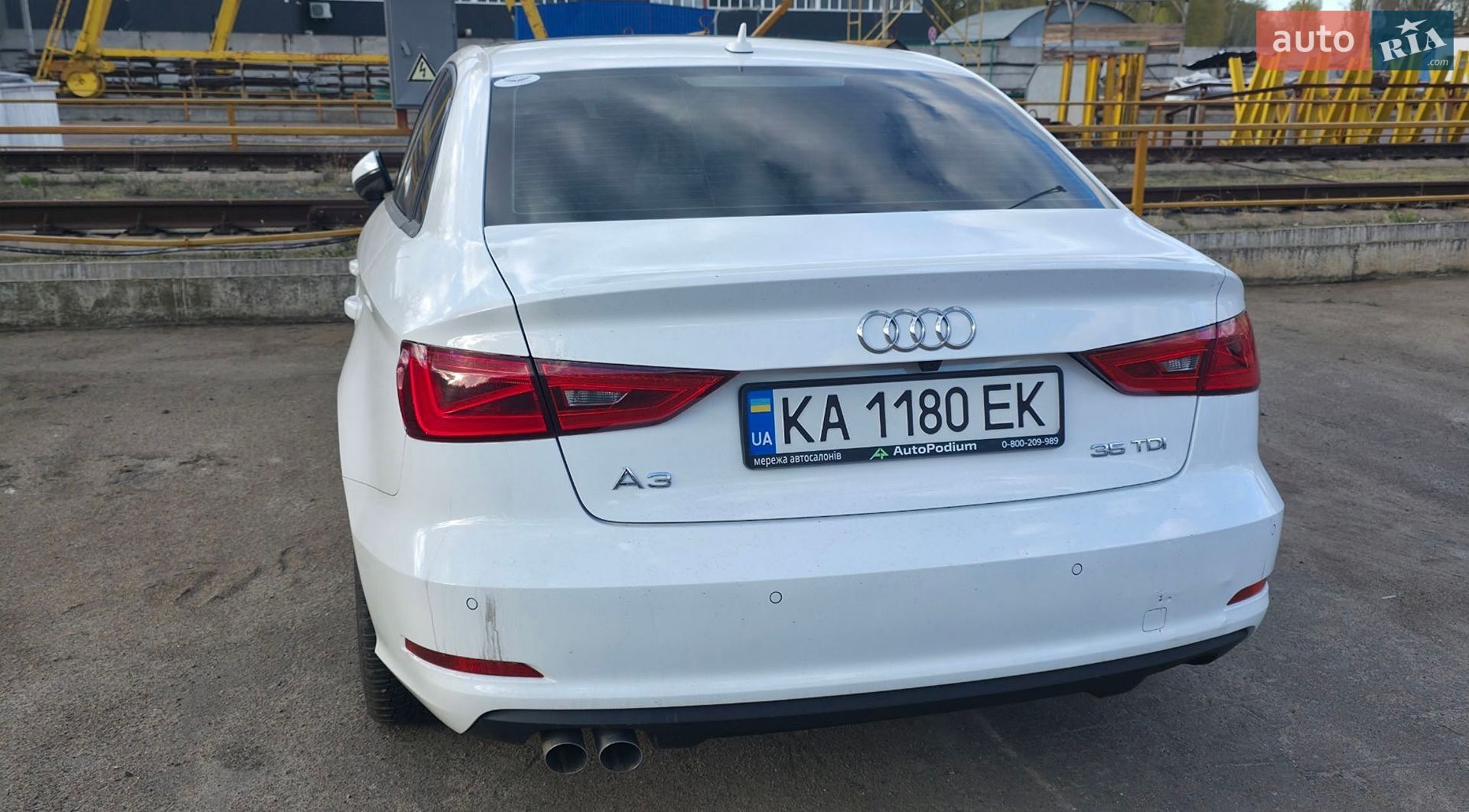 Audi A3 2015 VIN WAUZZZ8V5G1039881 фото оголошення 3 з 7