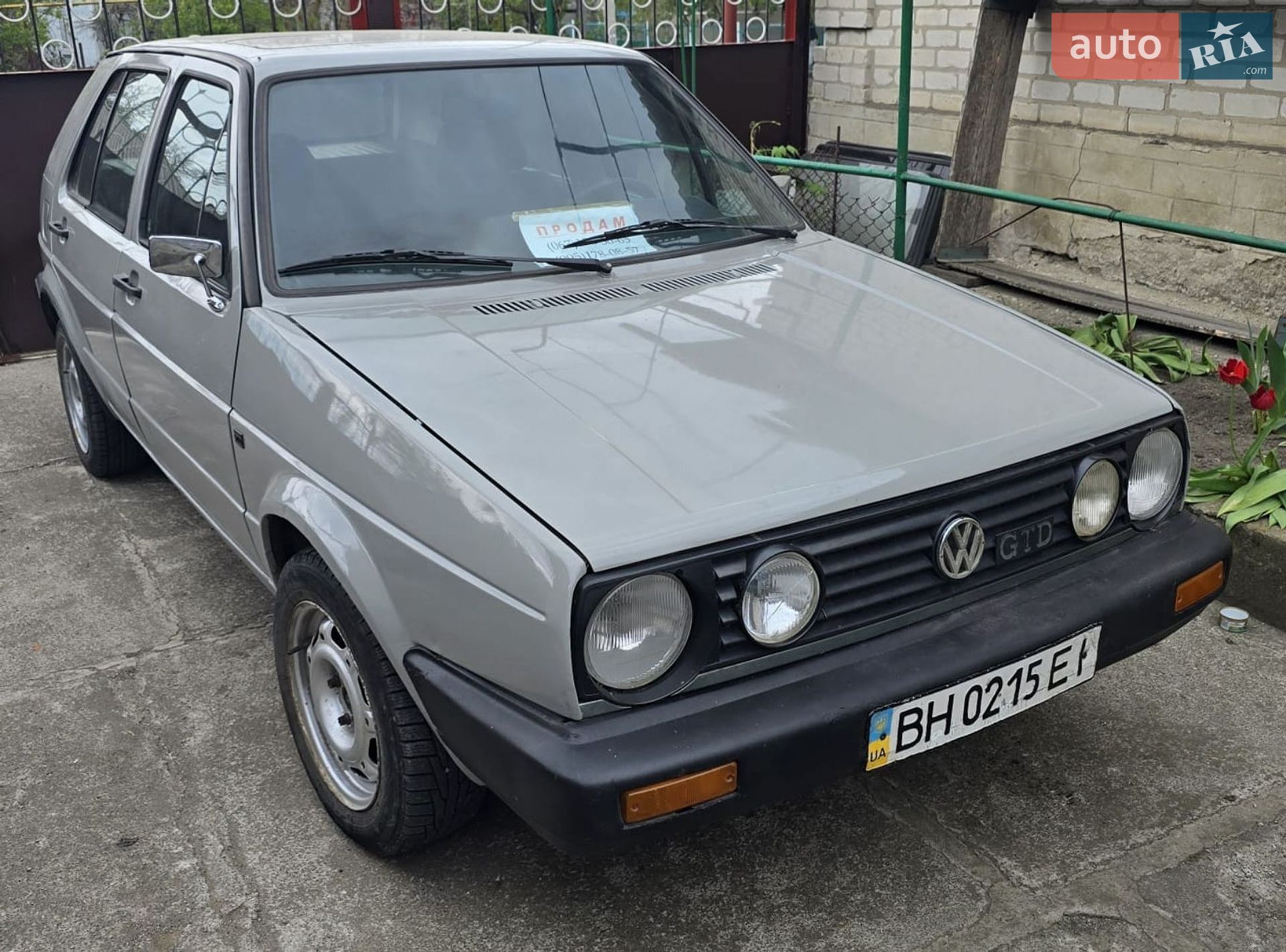 Volkswagen Golf 1987 VIN WVWZZZ19ZHW542720 фото оголошення 2 з 14
