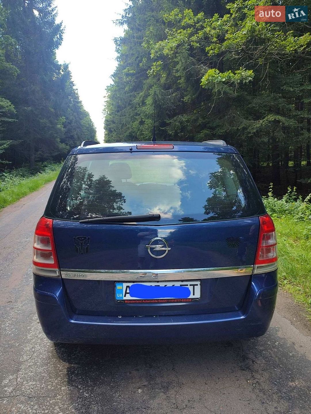 Opel Zafira 2010 VIN W0L0AHM75B2002270 фото оголошення 5 з 8
