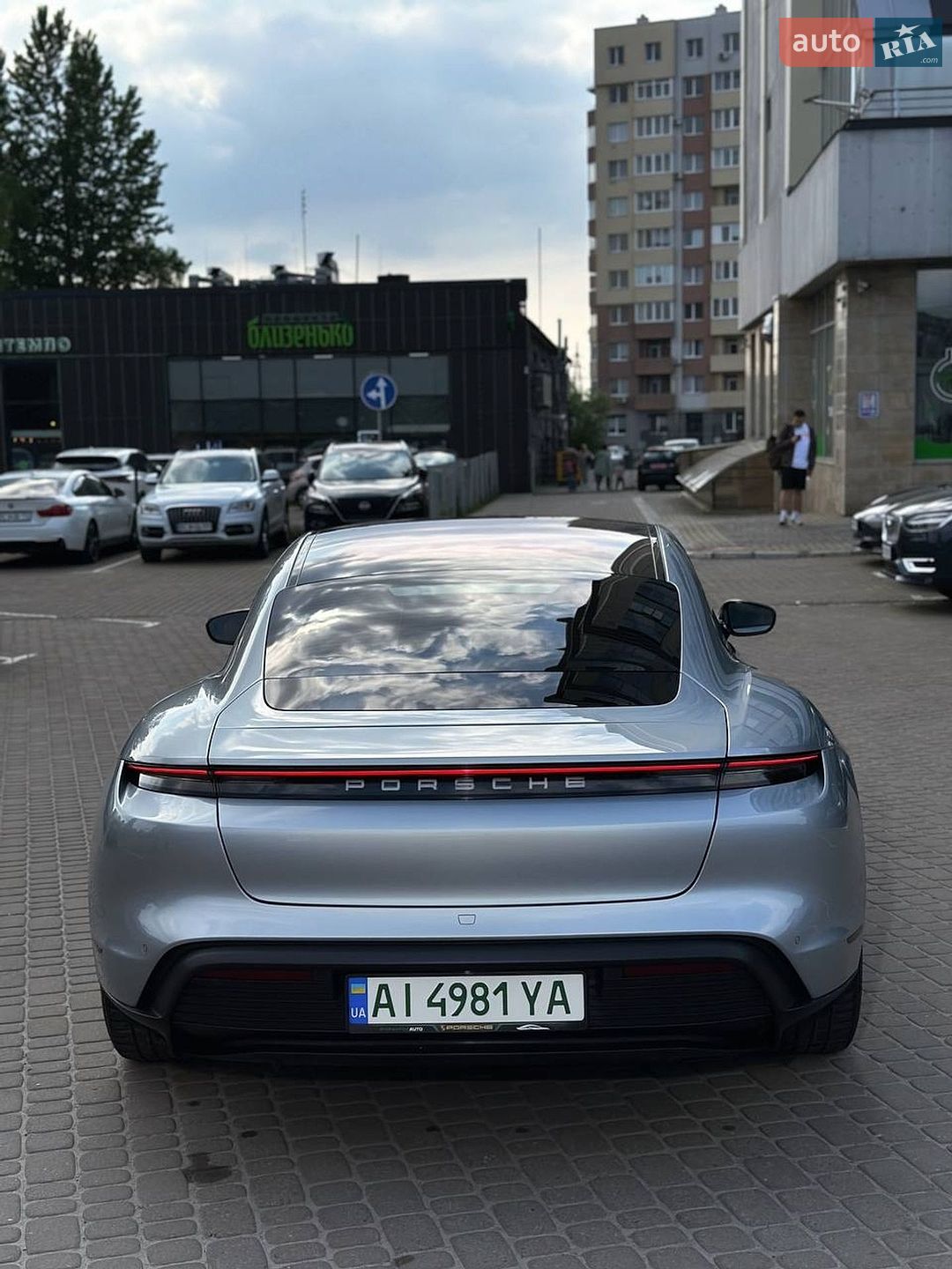 Porsche Taycan 2020 VIN WP0AB2Y19LSA50933 фото оголошення 5 з 10