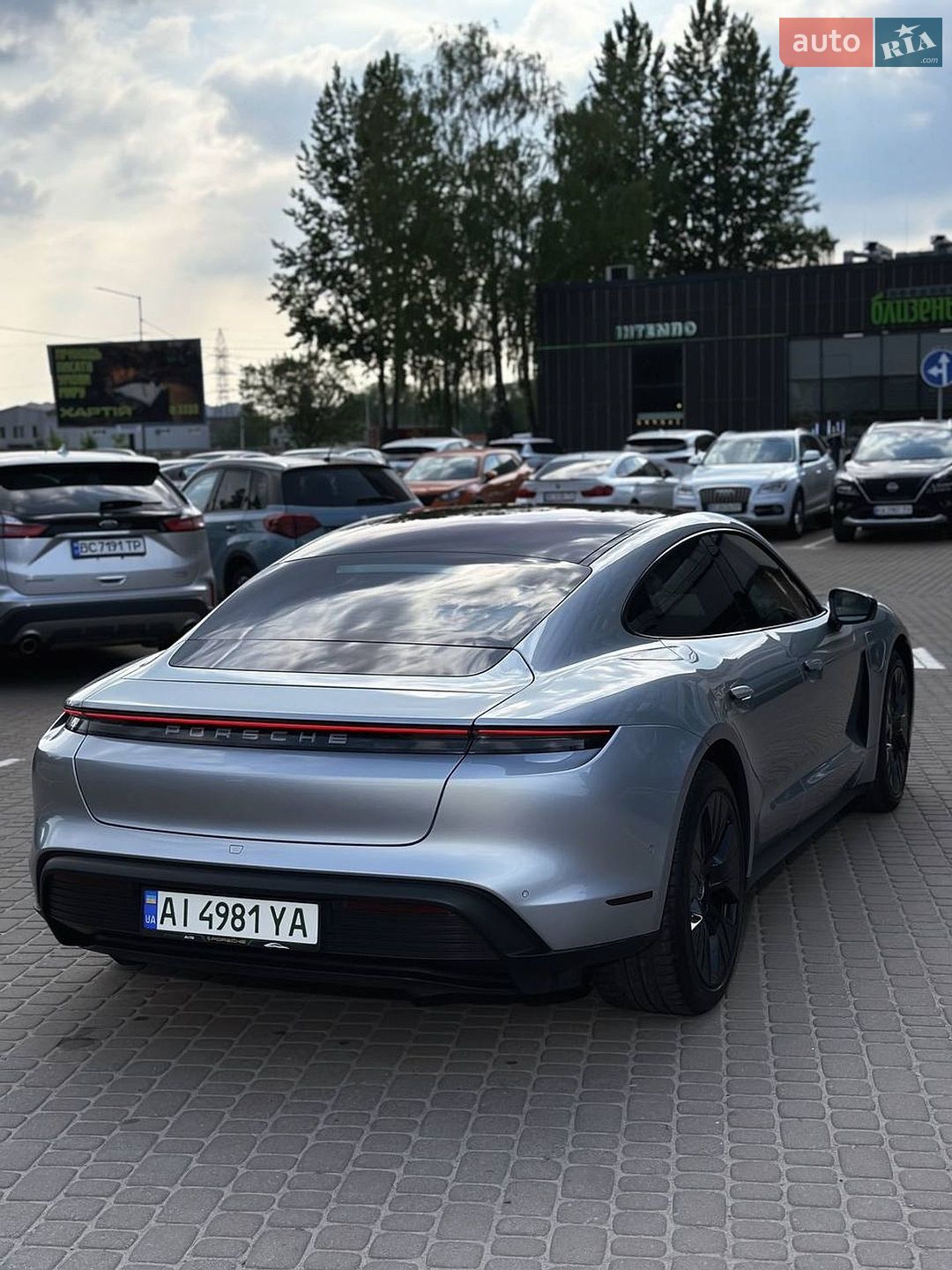 Porsche Taycan 2020 VIN WP0AB2Y19LSA50933 фото оголошення 3 з 10