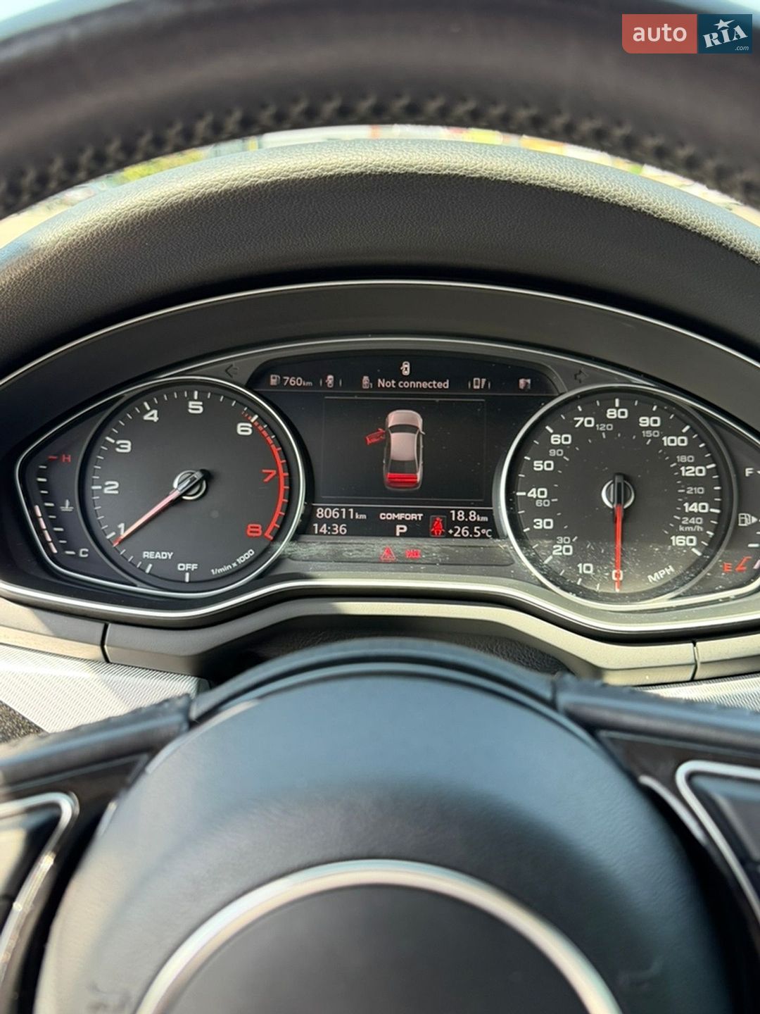 Audi A4 2016 VIN WAUANAF48HN027142 фото оголошення 10 з 15