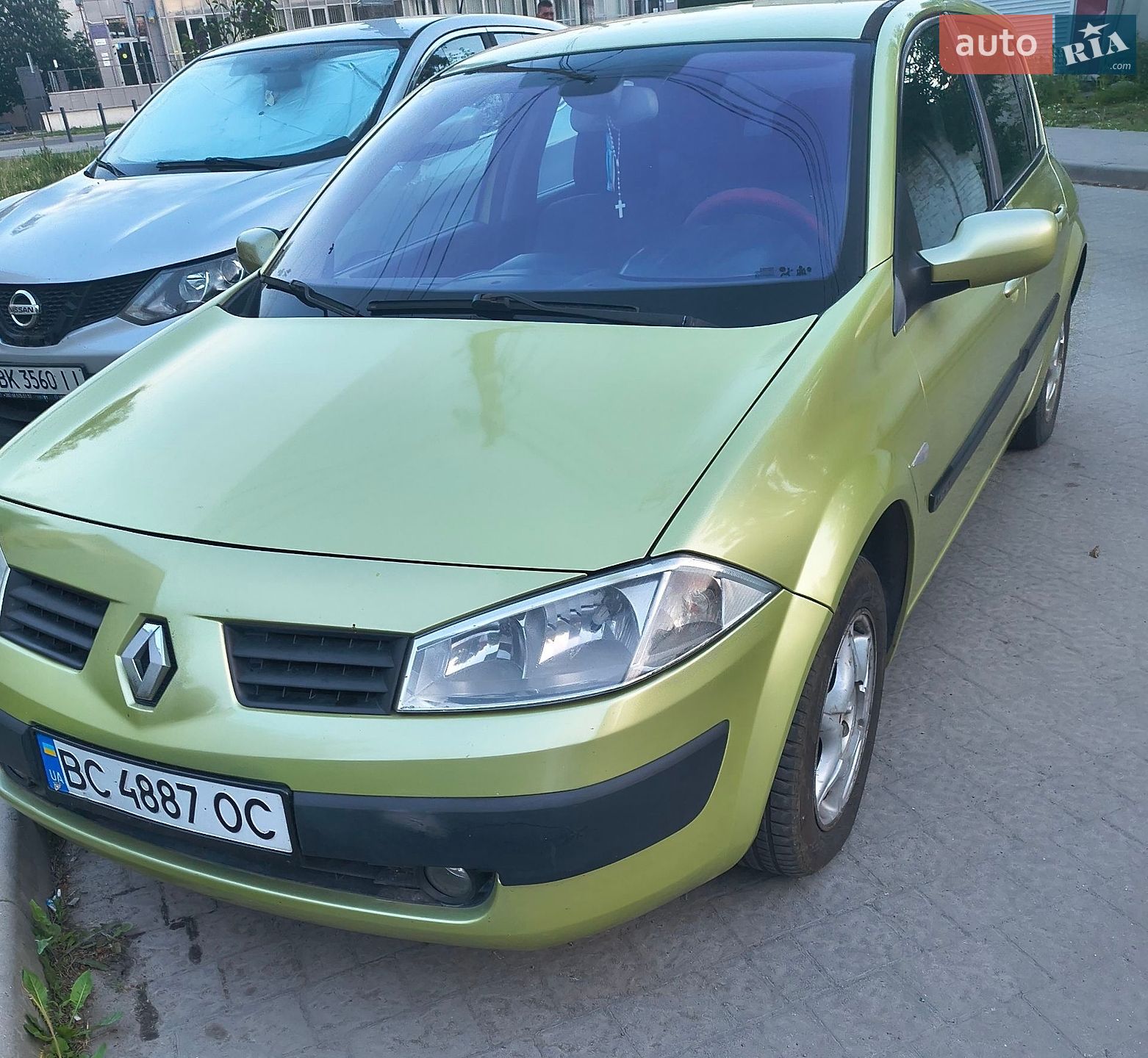 Renault Megane 2003 VIN VF1BM0J0A29560480 фото оголошення 2 з 7