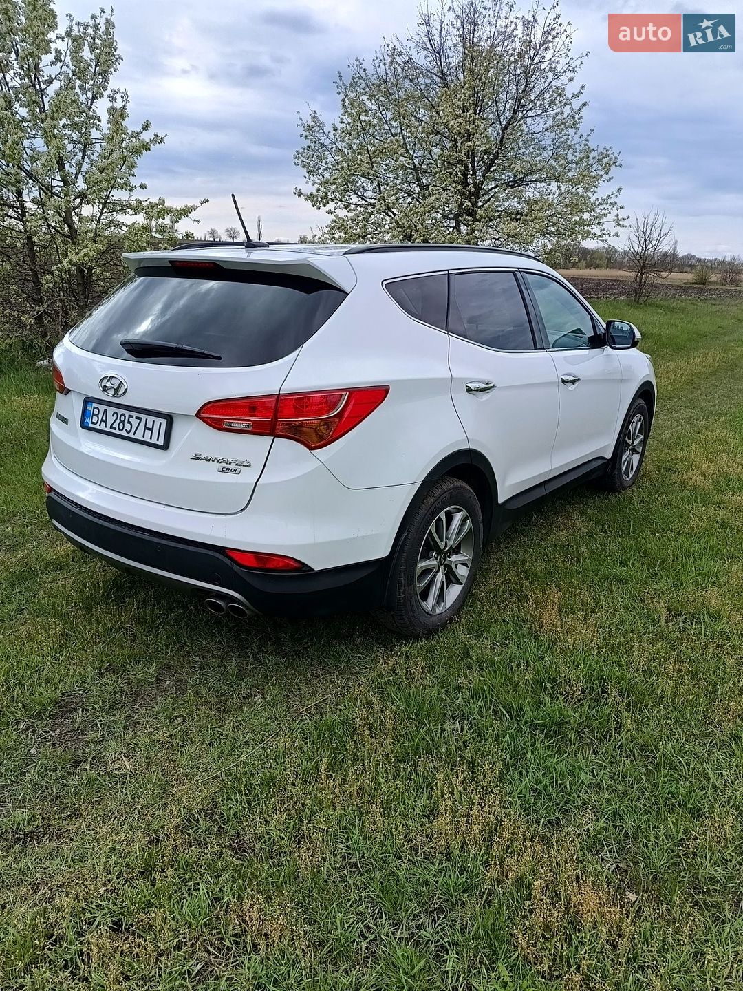 Hyundai Santa FE 2014 VIN KMHST81UAEU321330 фото оголошення 2 з 6