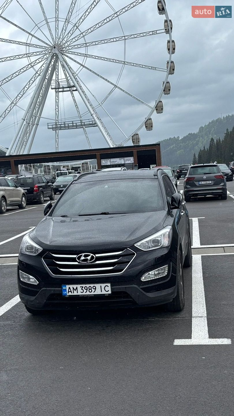 Hyundai Santa FE 2013 VIN KMHSU81XDDU216819 фото оголошення 2 з 9