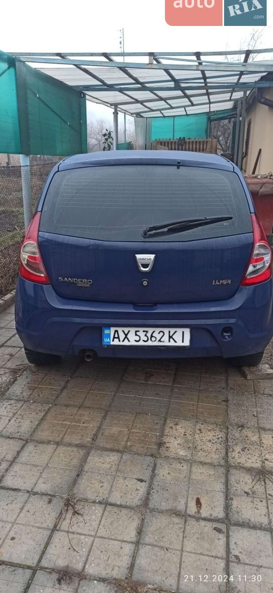 Dacia Sandero 2009 VIN UU1BSD4EH41088270 фото оголошення 3 з 4