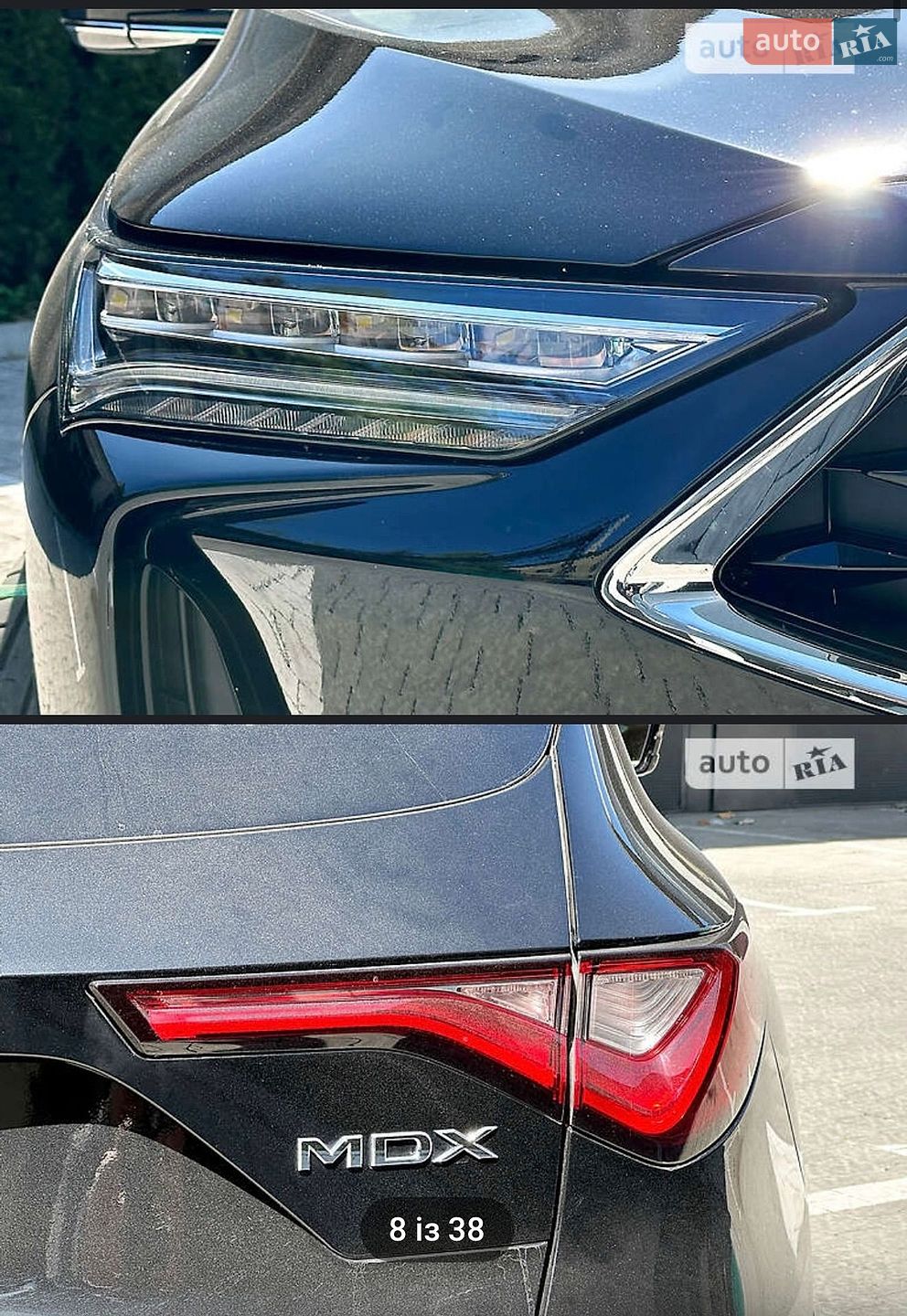 Acura MDX 2021 VIN 5J8YE1H33NL018122 фото оголошення 3 з 8