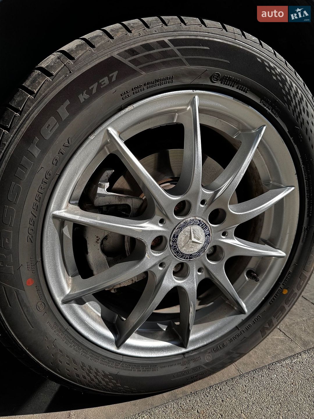 Mercedes-Benz B-Class 2005 VIN WDD2452321J053564 фото оголошення 9 з 12