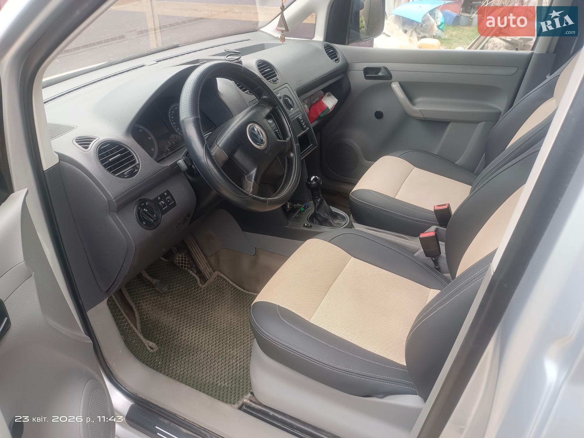 Volkswagen Caddy 2004 VIN WV1ZZZ2KZ5X045814 фото оголошення 9 з 11