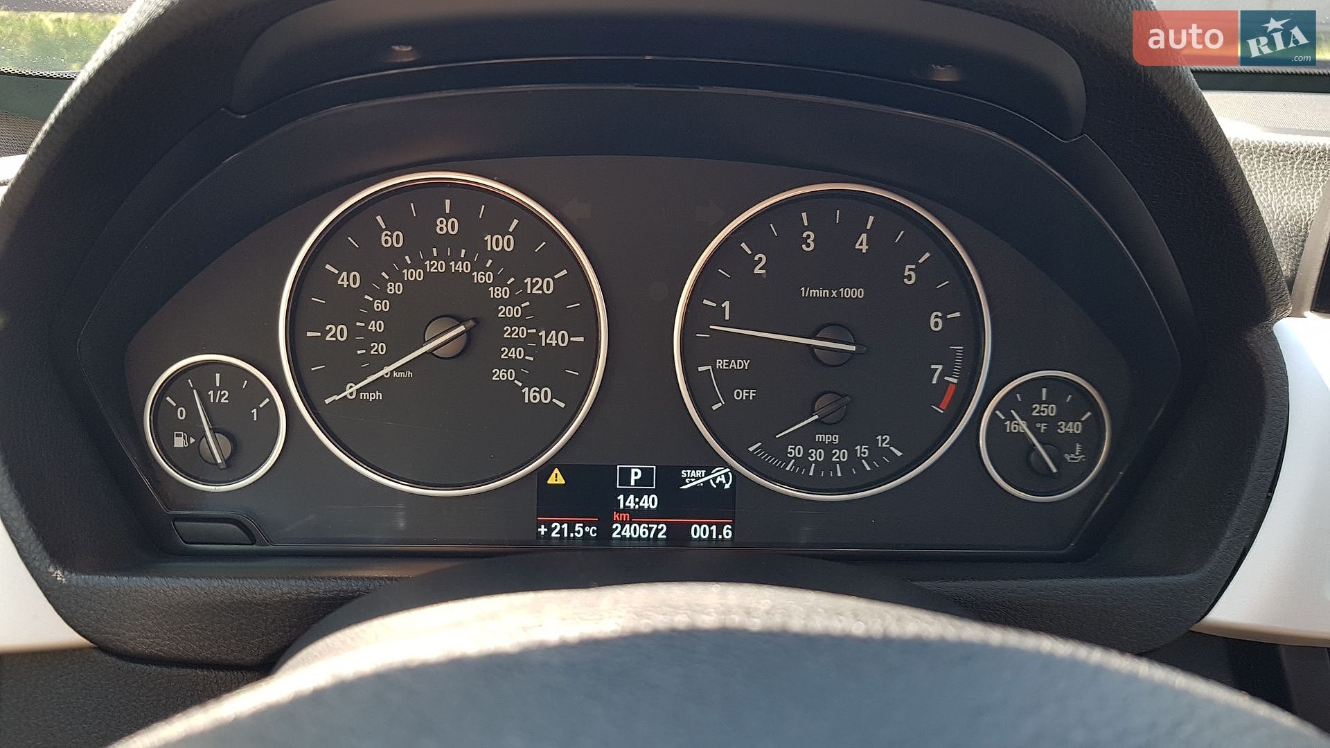 BMW 3 Series GT 2014 VIN WBA3X5C5XED243471 фото оголошення 9 з 30
