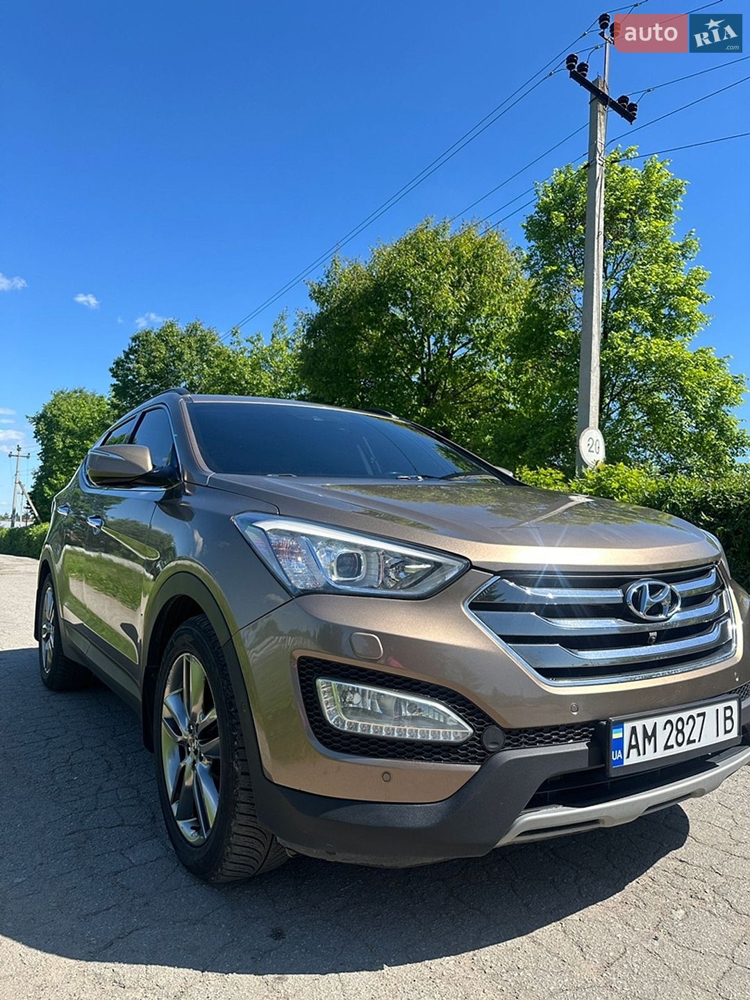 Hyundai Santa FE 2013 VIN KMHSU81XDDU078790 фото оголошення 2 з 21