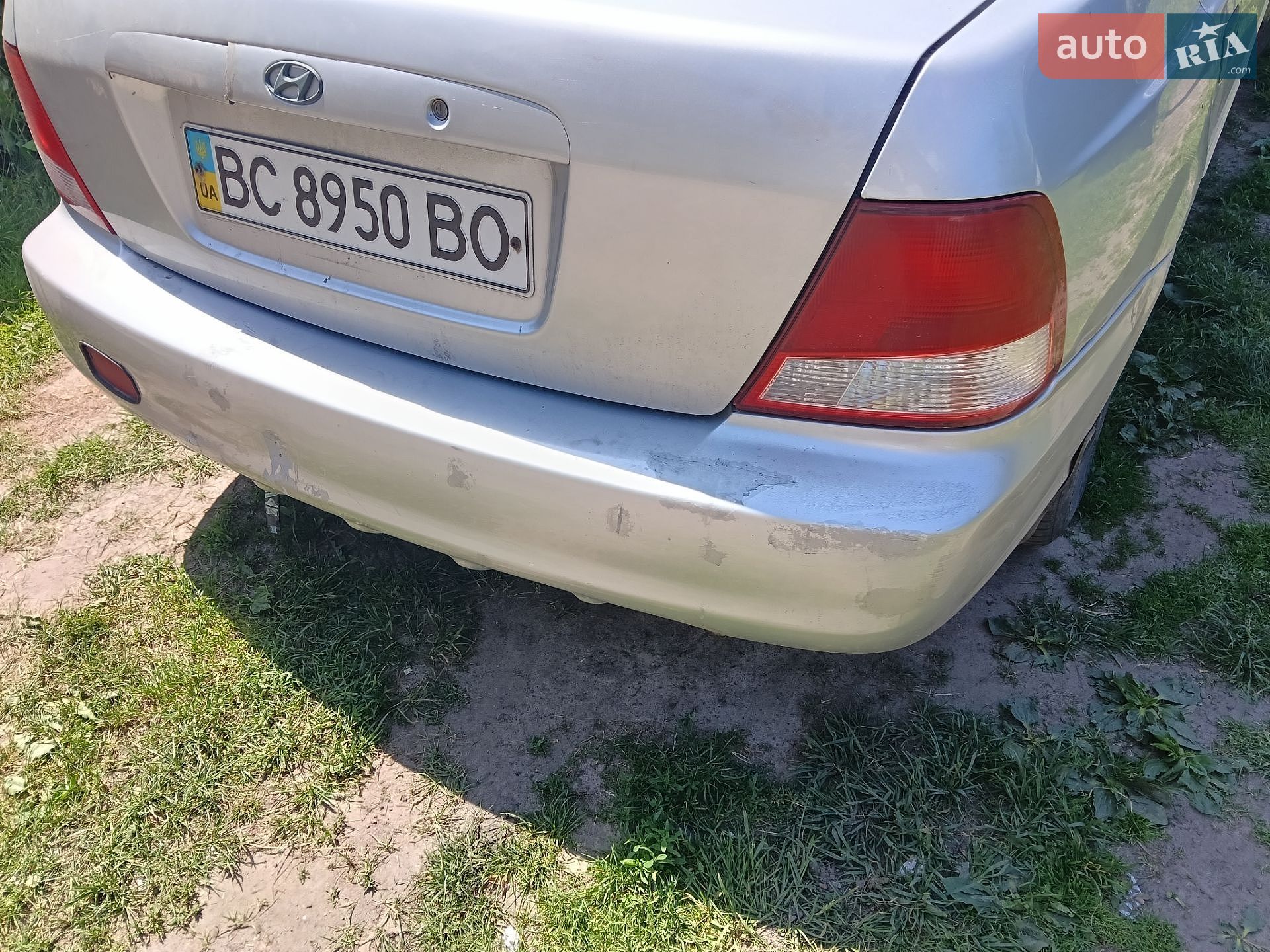 Hyundai Accent 2002 VIN KMHCG51FP2U151727 фото оголошення 10 з 10