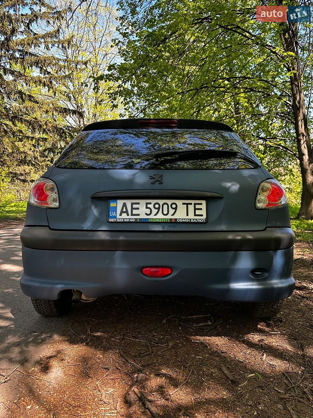 Peugeot 206 2005 VIN VF32CHFXF44779471 фото оголошення 2 з 17