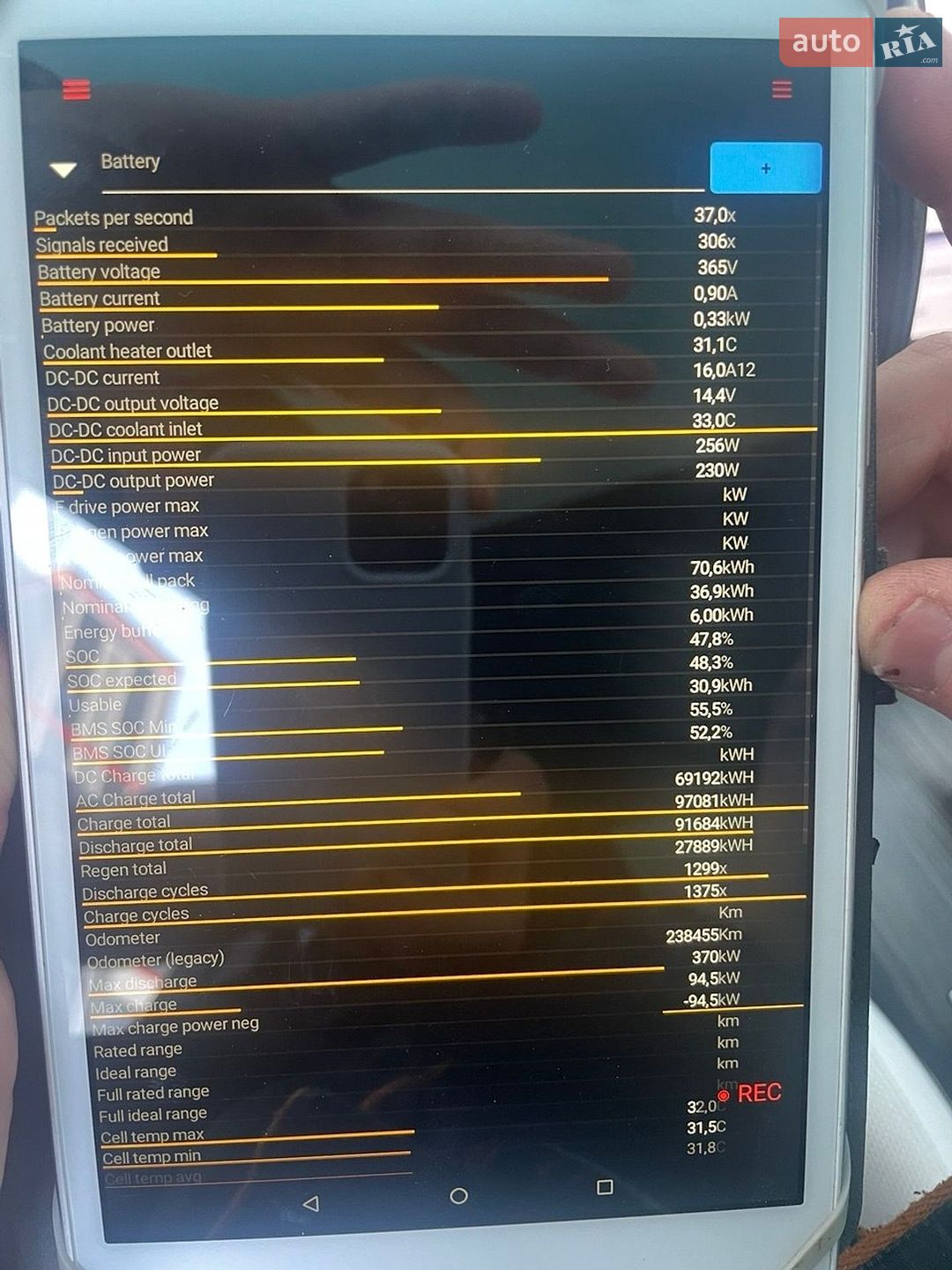 Tesla Model X 2016 VIN 5YJXCAE45GF001468 фото оголошення 19 з 24