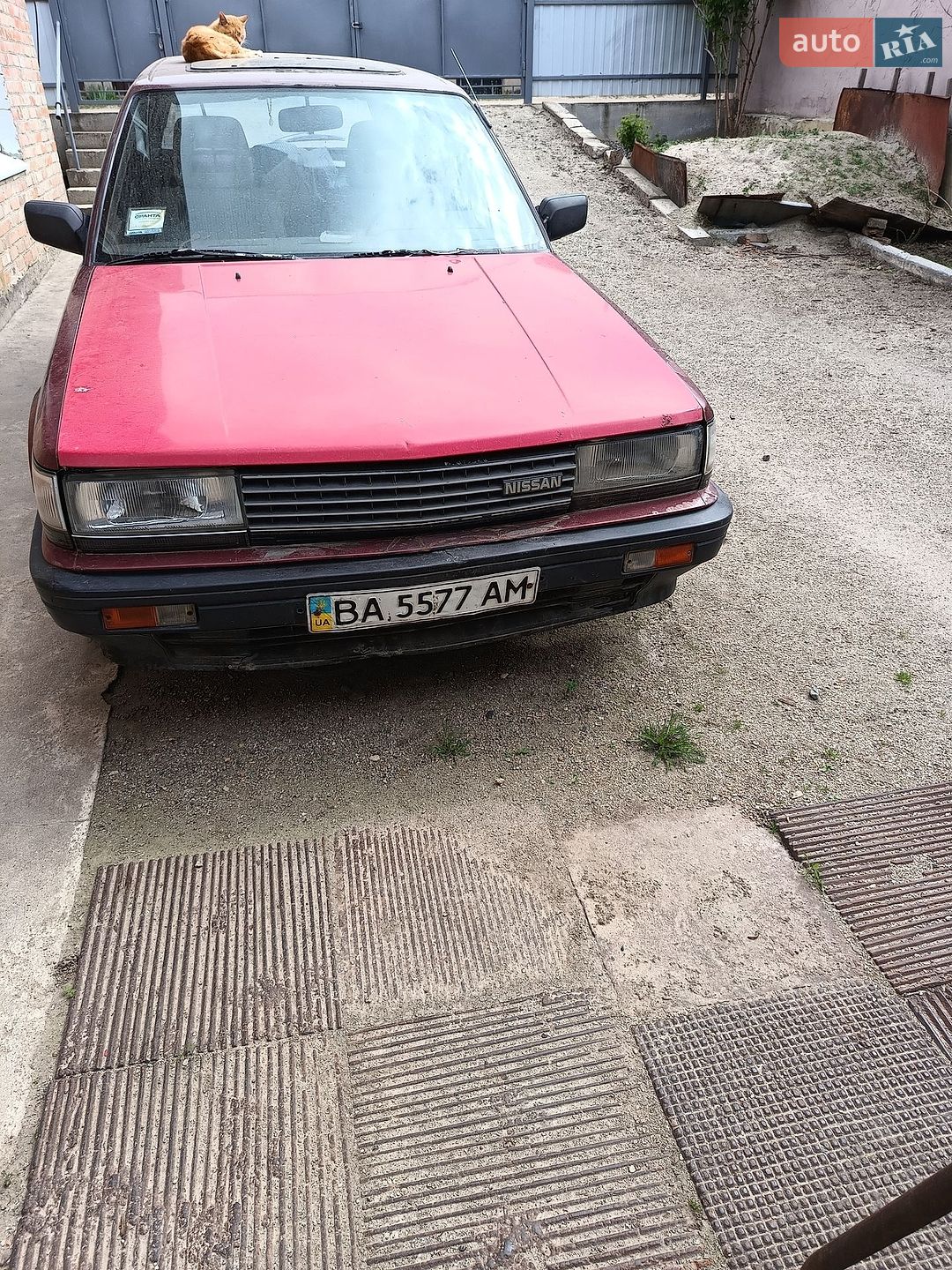NISSAN BLUEBIRD 1986 VIN JN10WYU11U0025712 фото оголошення 2 з 4