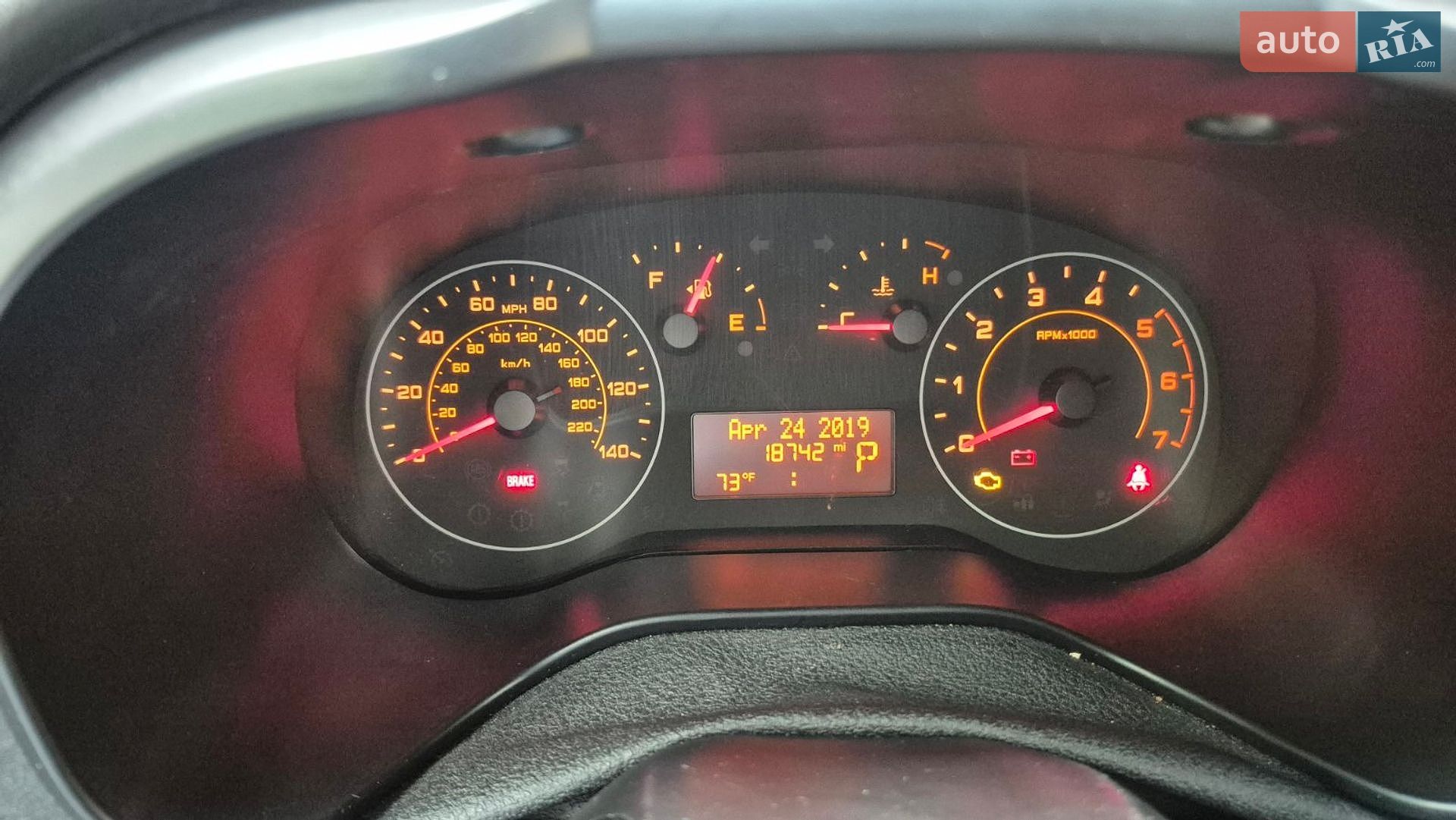 Ram Promaster City 2019 VIN ZFBHRFAB6K6N94107 фото оголошення 2 з 14